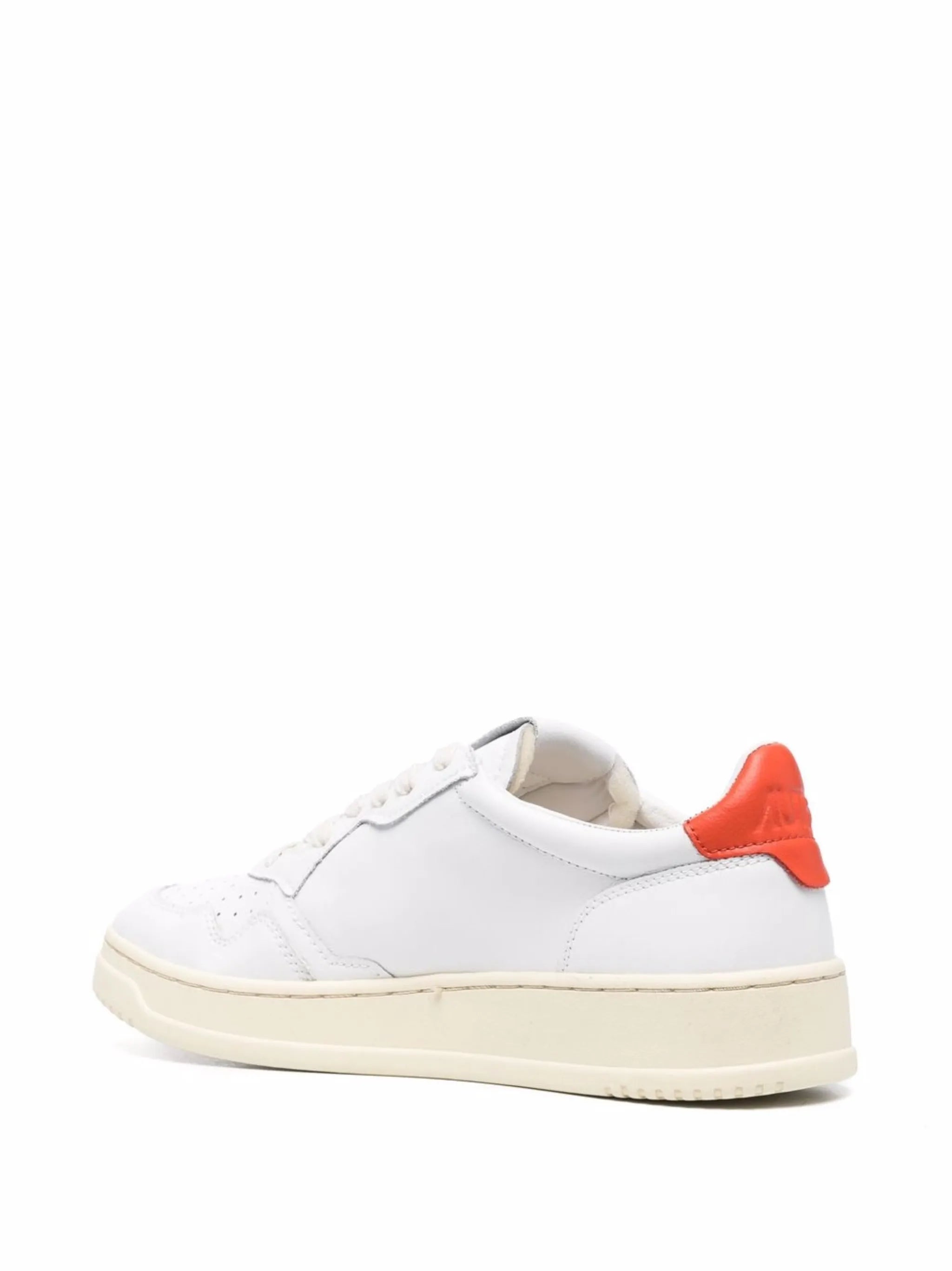 low-top lace-up trainers