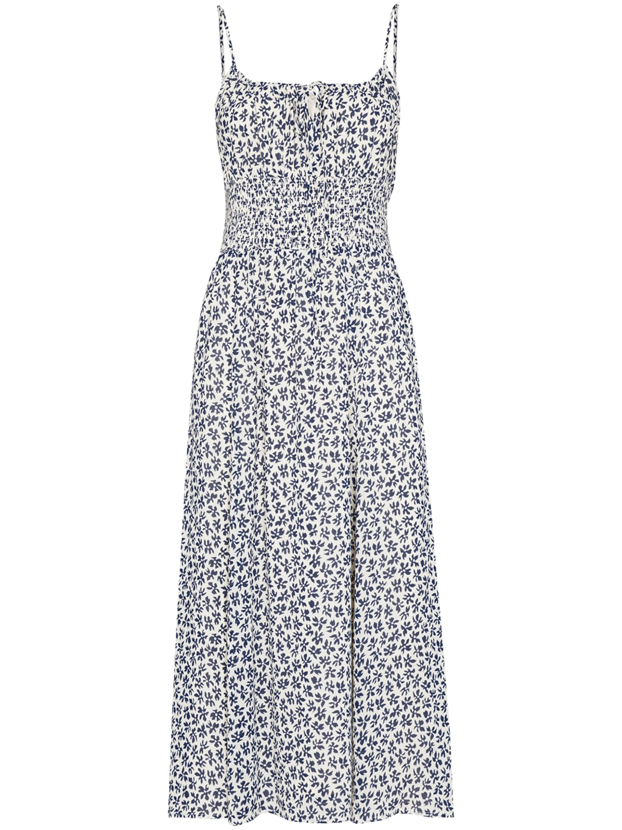 Bran floral print midi dress