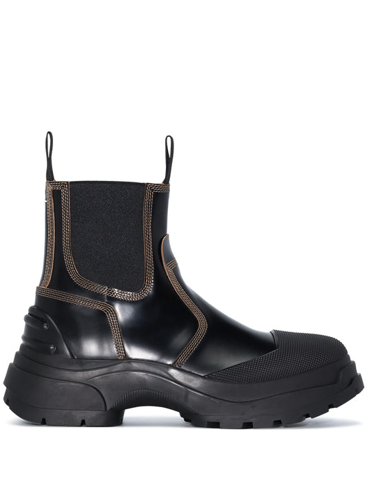 Alex leather ankle boots