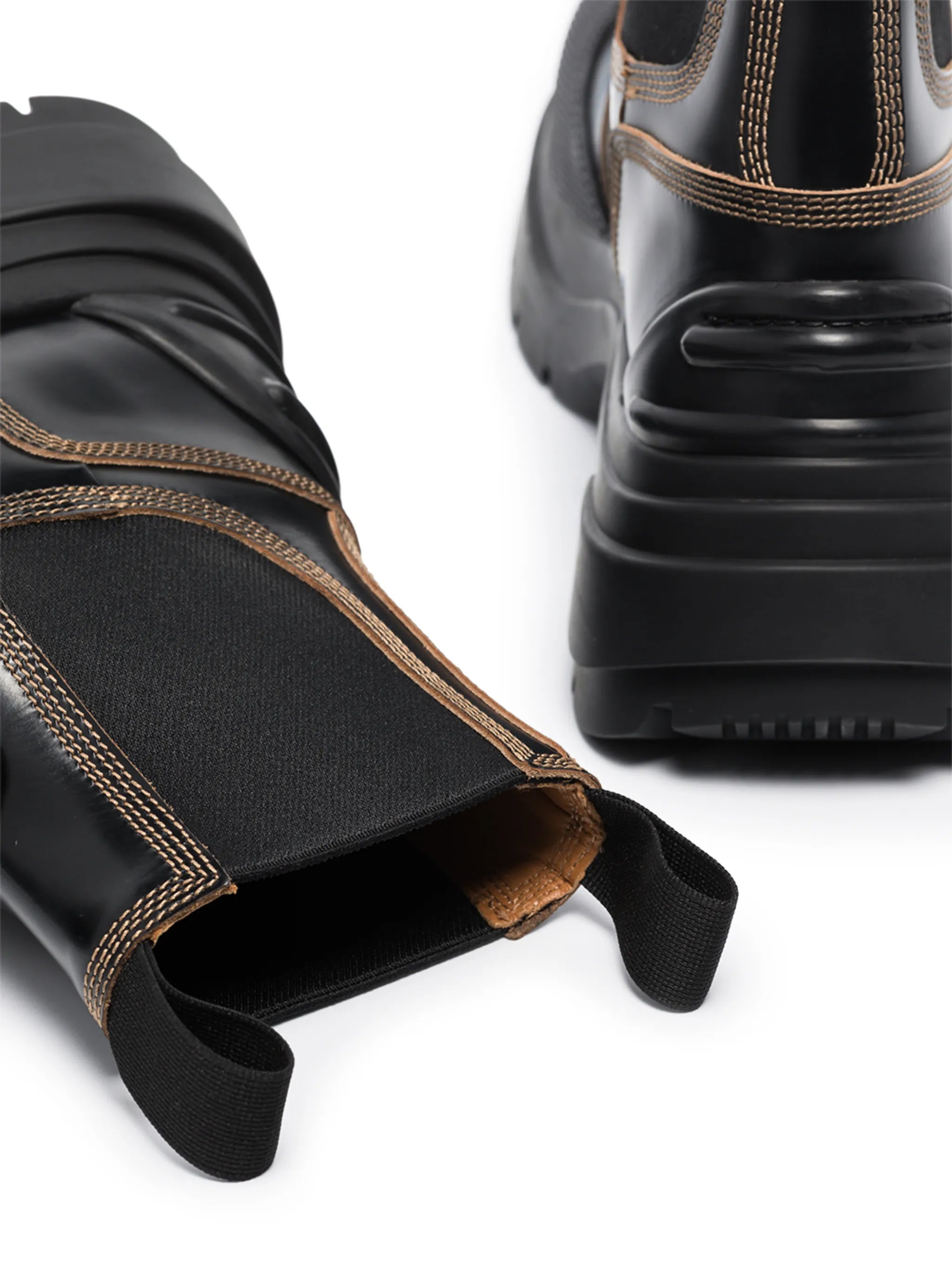 Alex leather ankle boots
