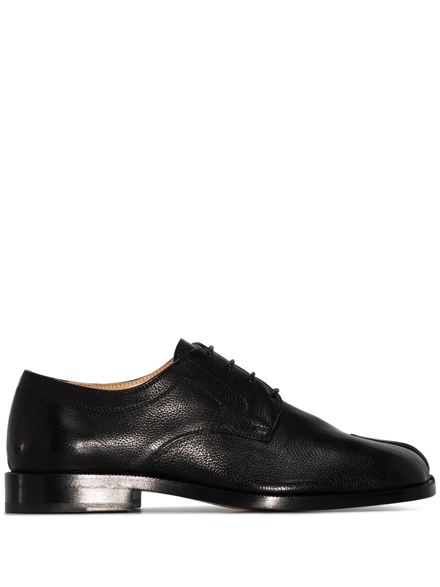 Tabi lace-up leather brogues