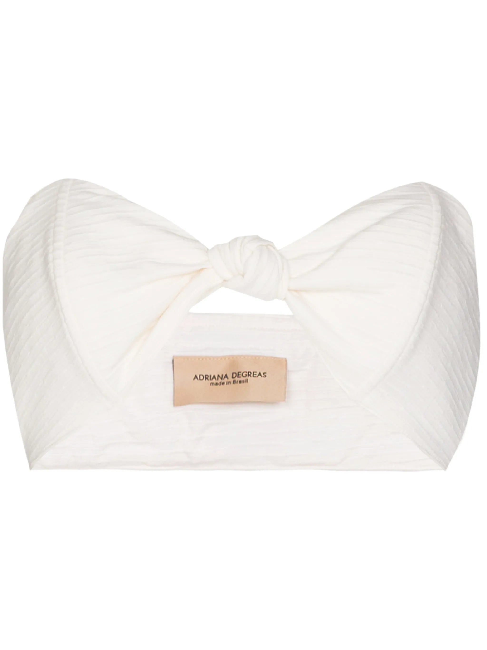 Montaigne knot-detail brallete top