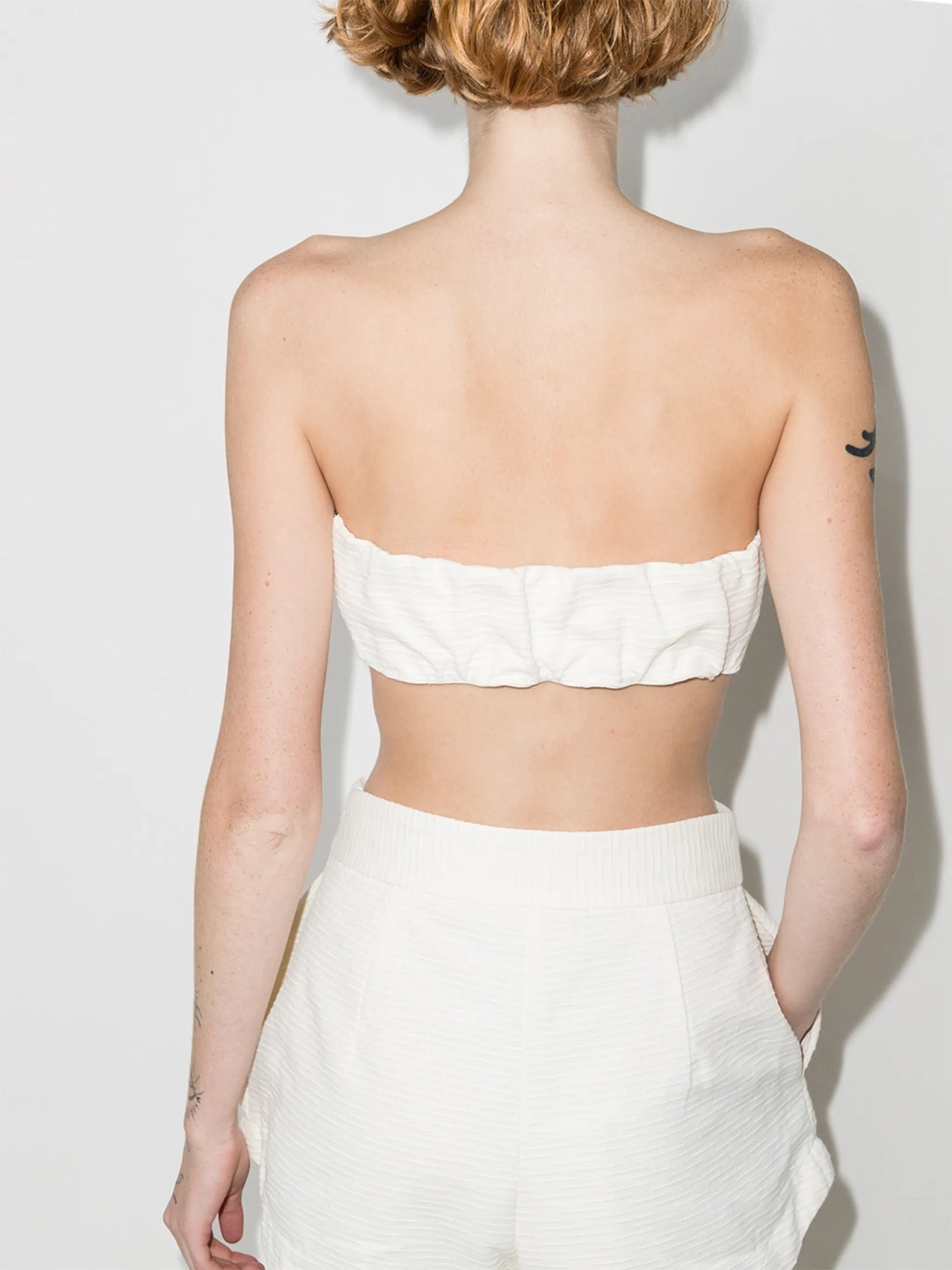 Montaigne knot-detail brallete top