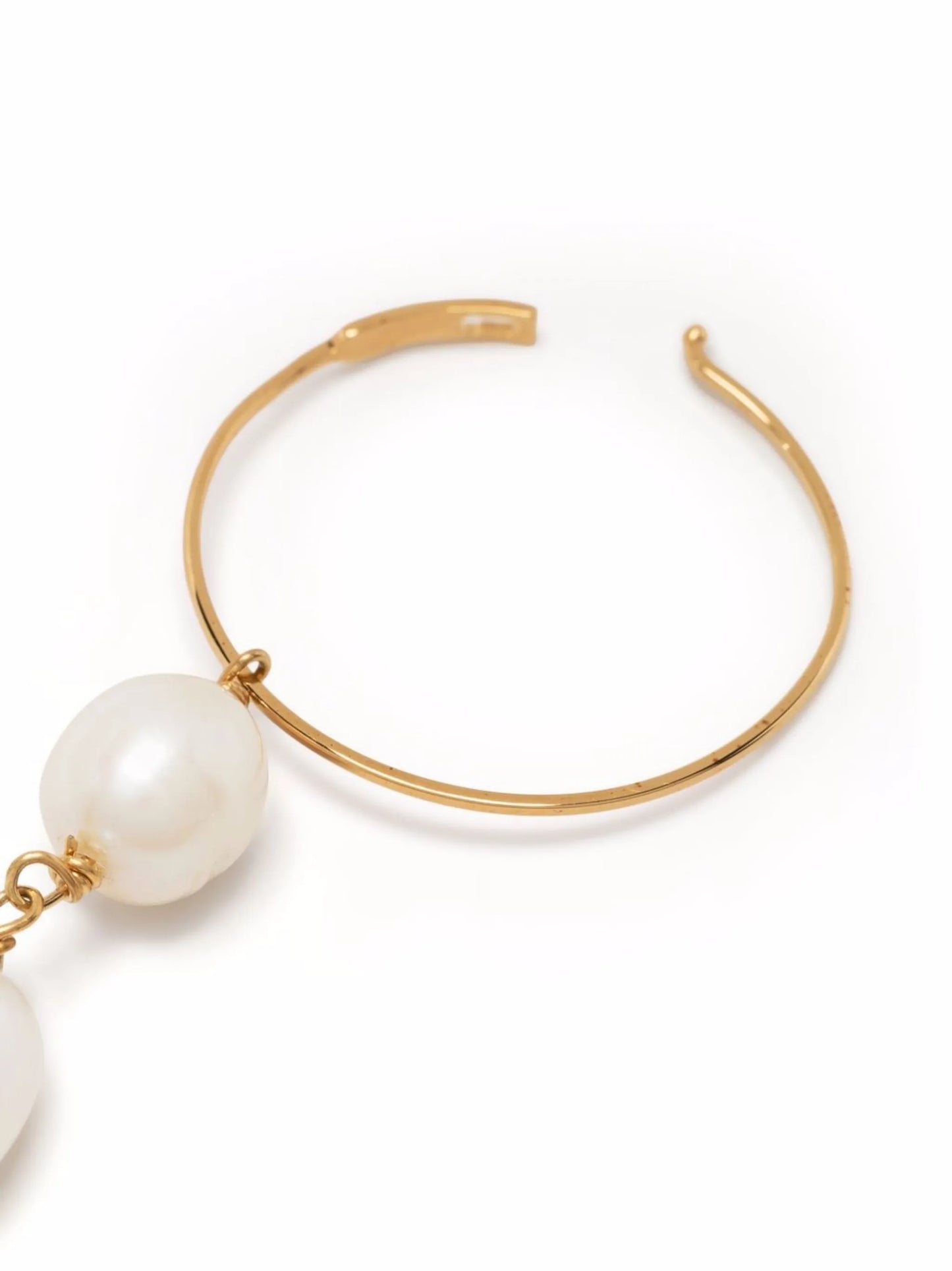 pearl drop earrings