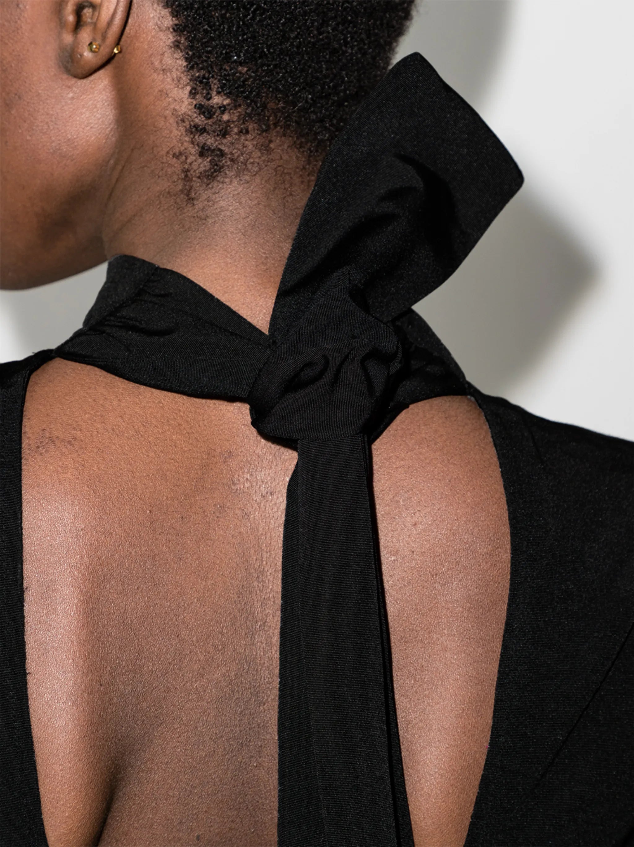 Ilana bow-detail minidress