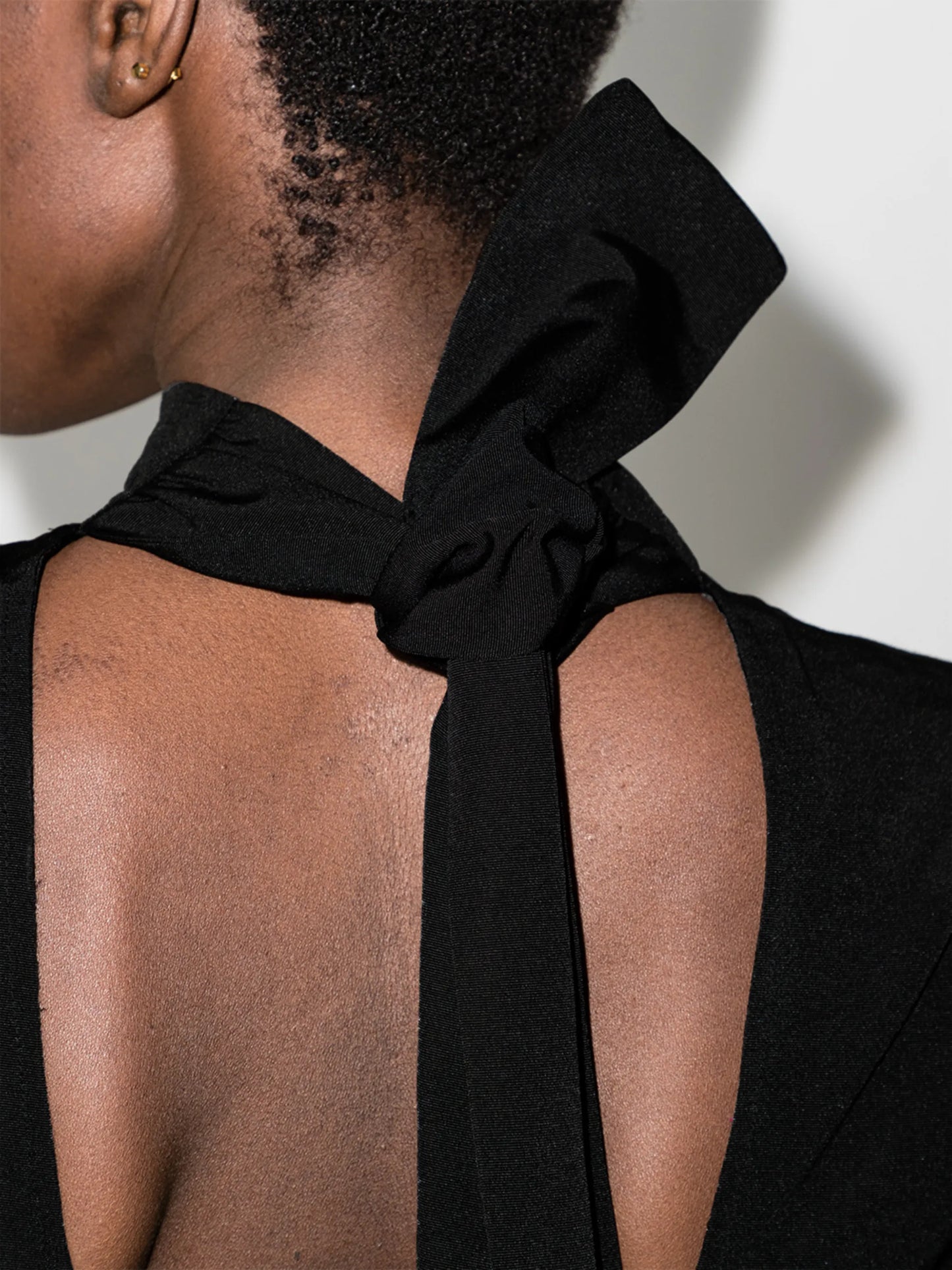 Ilana bow-detail minidress