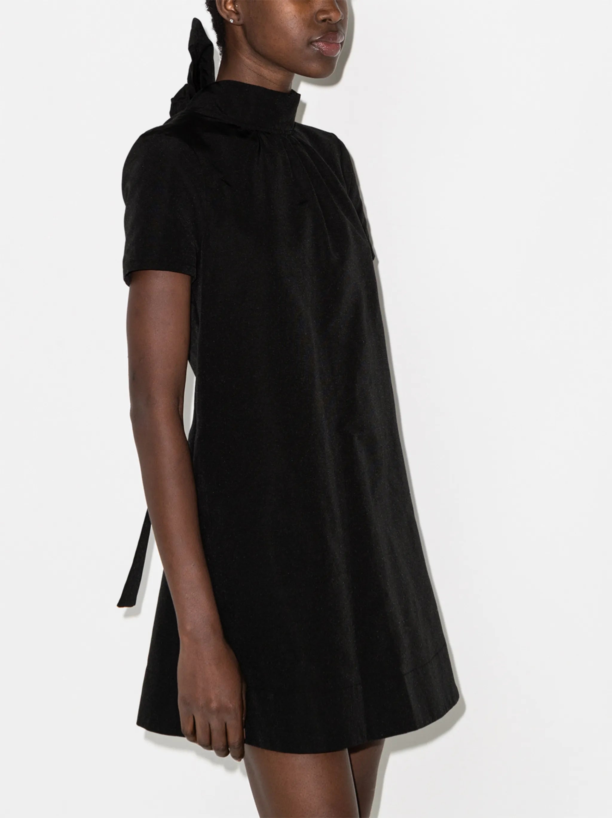 Ilana bow-detail minidress