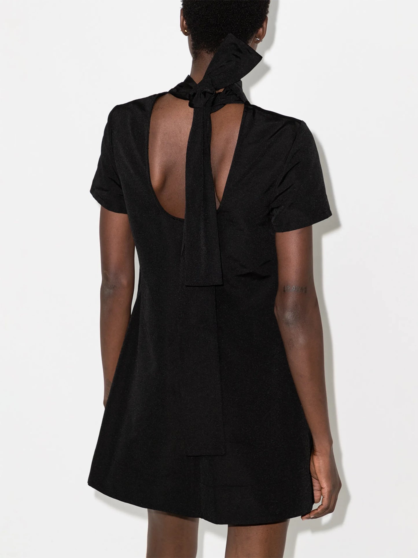 Ilana bow-detail minidress