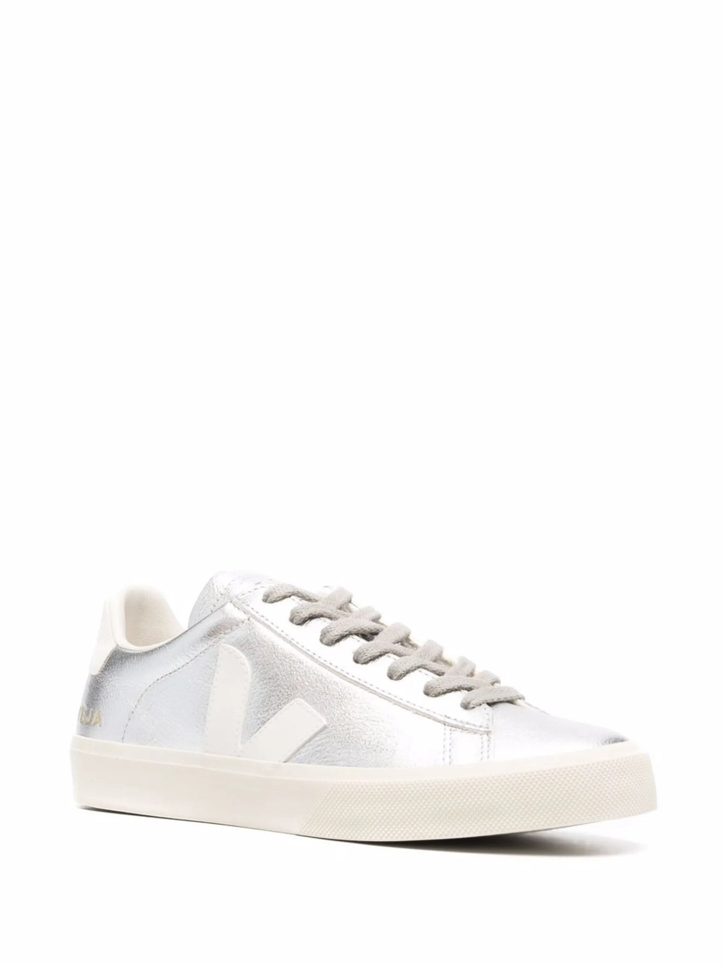Campo metallic leather sneakers