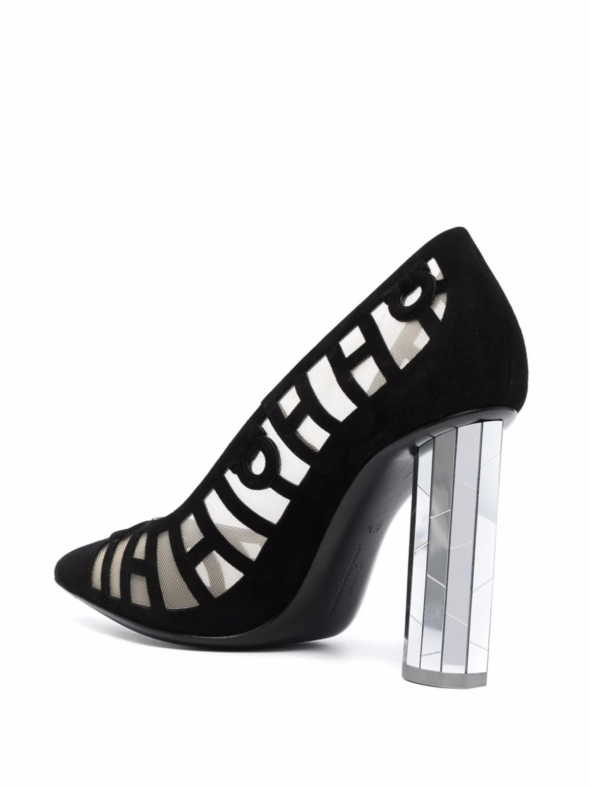 Mirrored Heel pumps