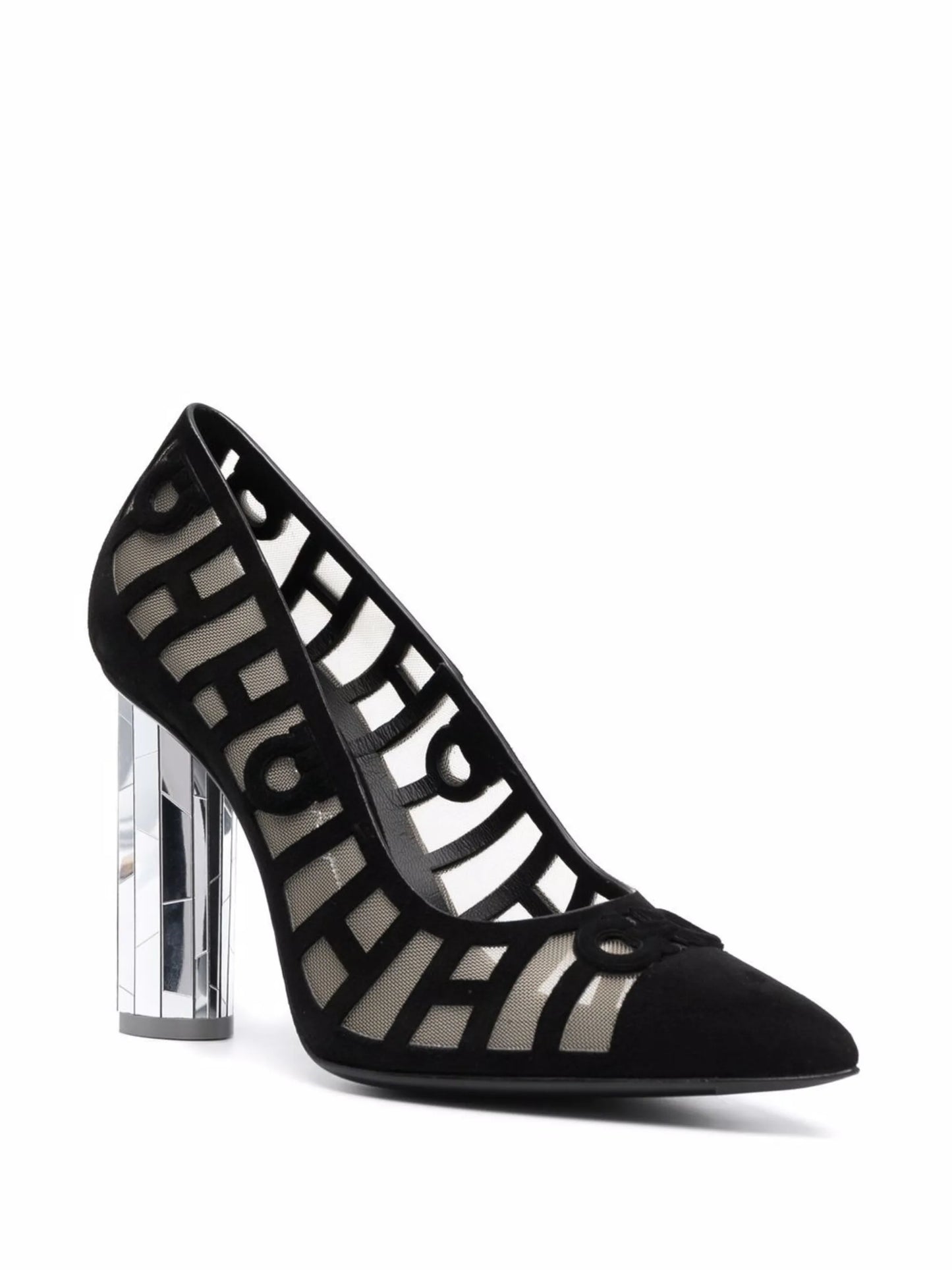 Mirrored Heel pumps