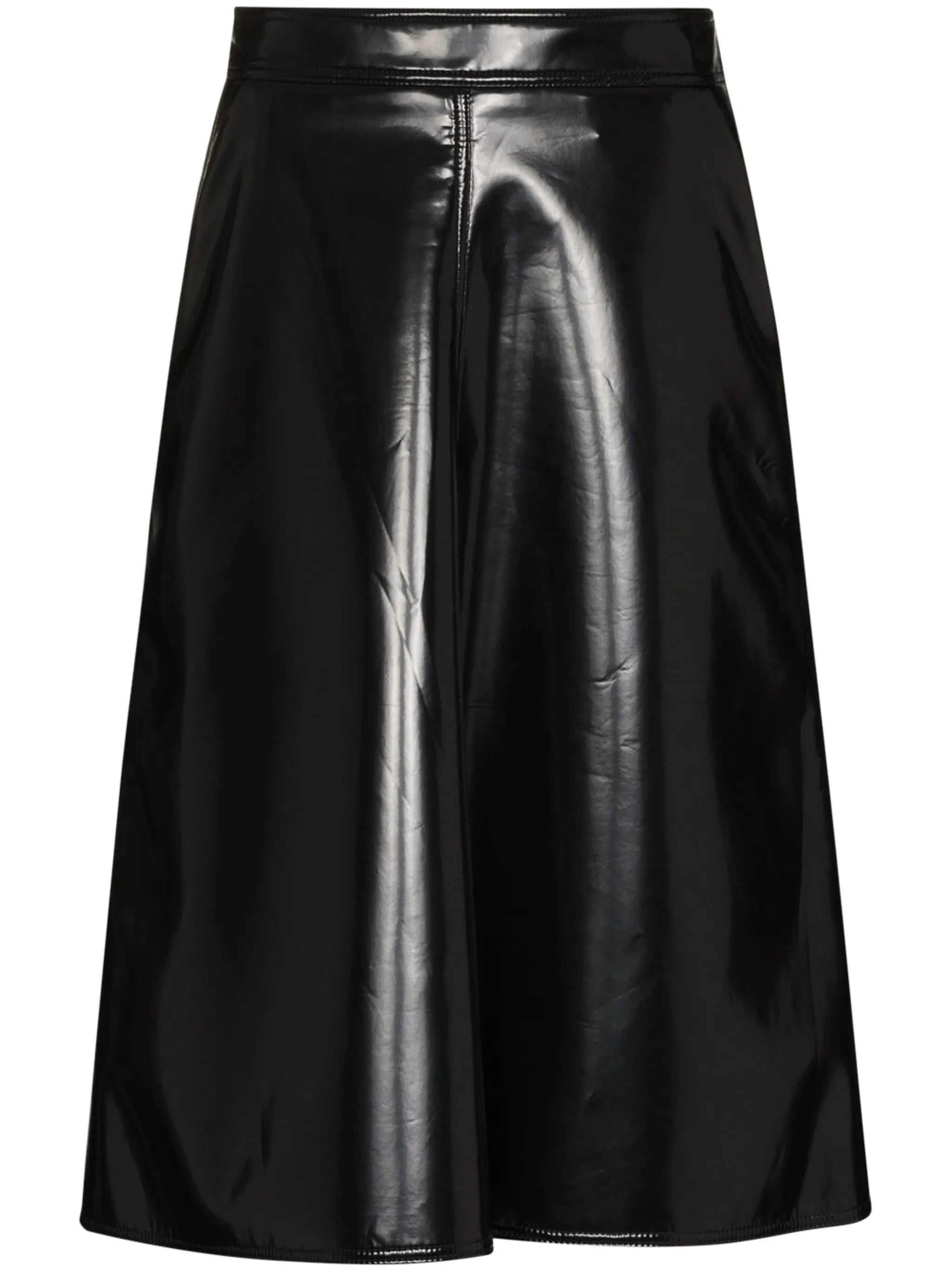 2 Moncler 1952 faux leather midi skirt