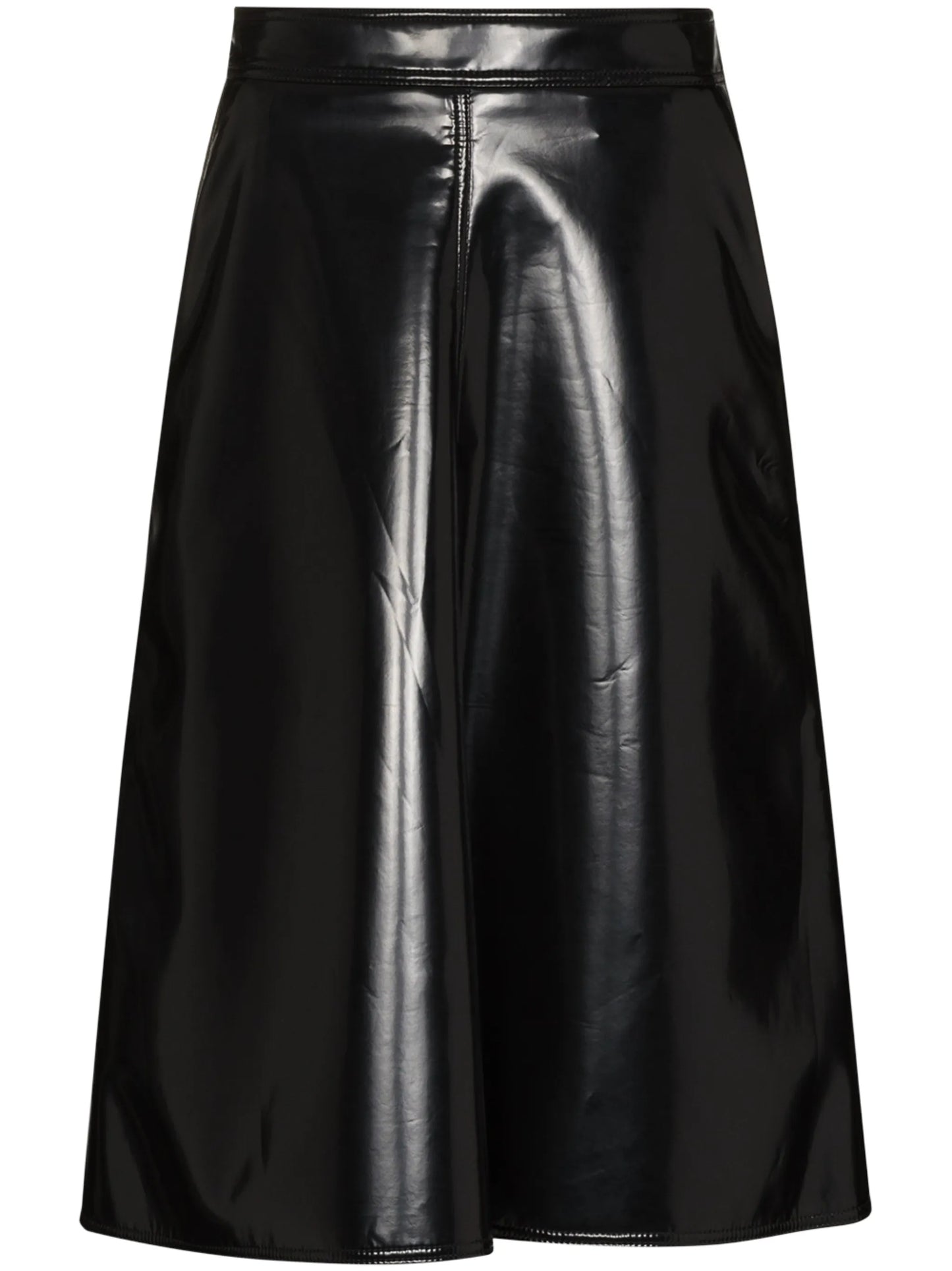 2 Moncler 1952 faux leather midi skirt
