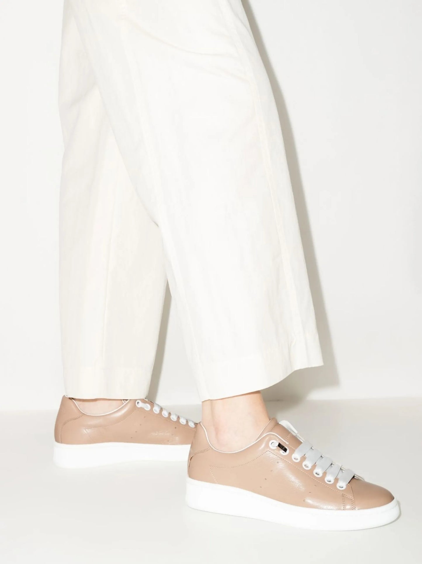 Reset leather low-top sneakers