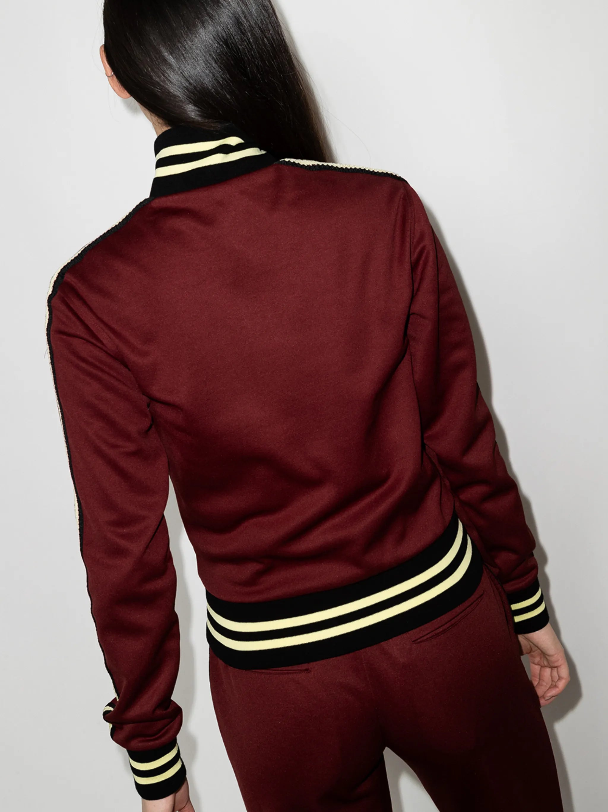 Studio stripe-detail track jacket