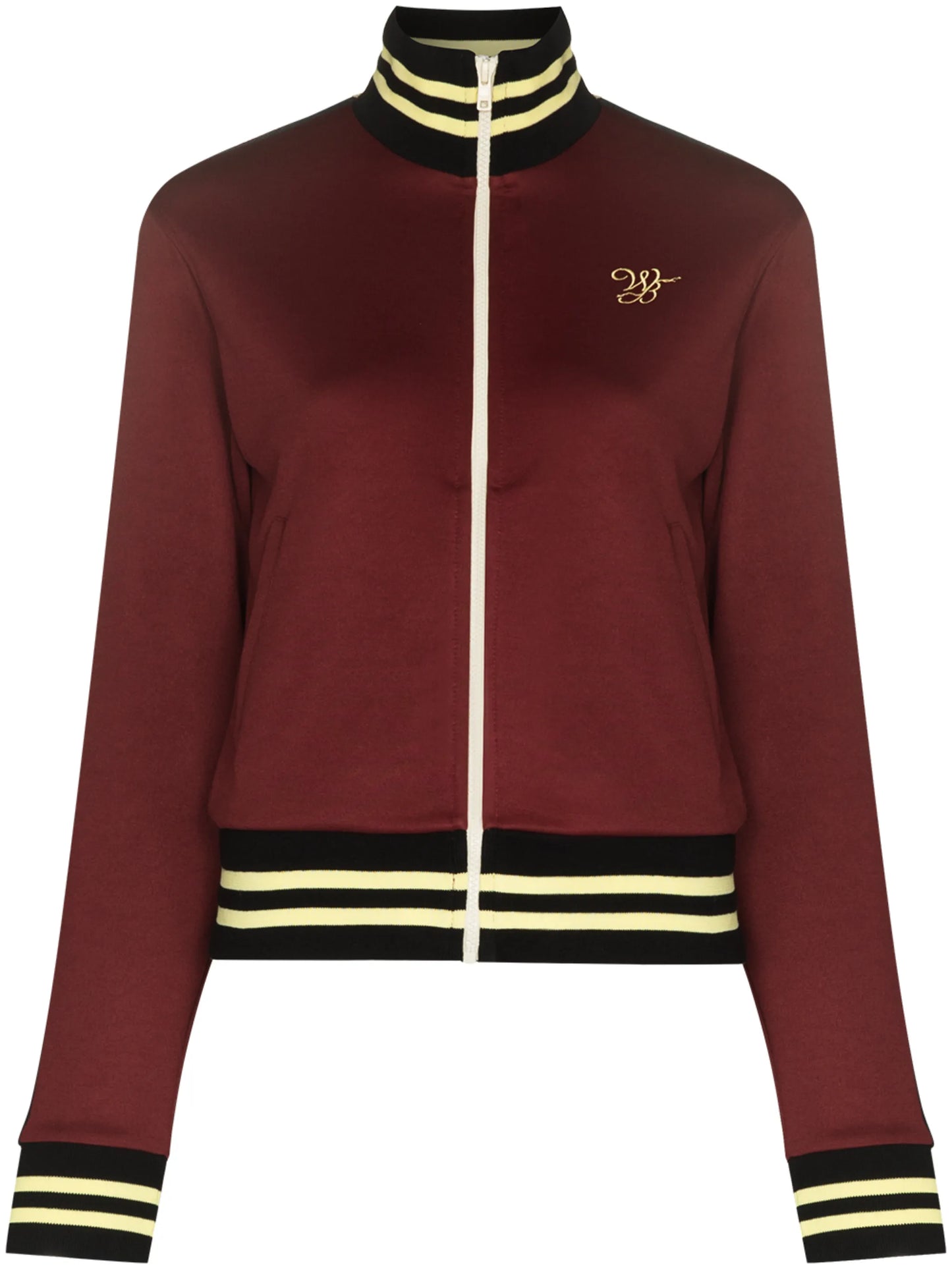 Studio stripe-detail track jacket