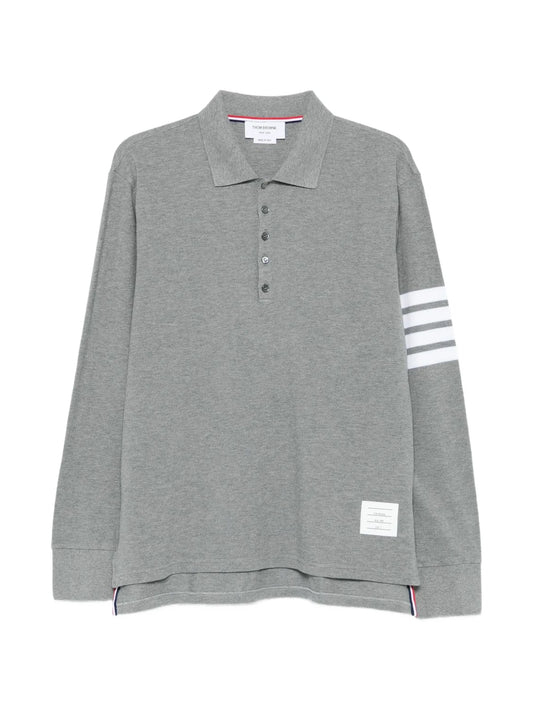 long-sleeved polo shirt