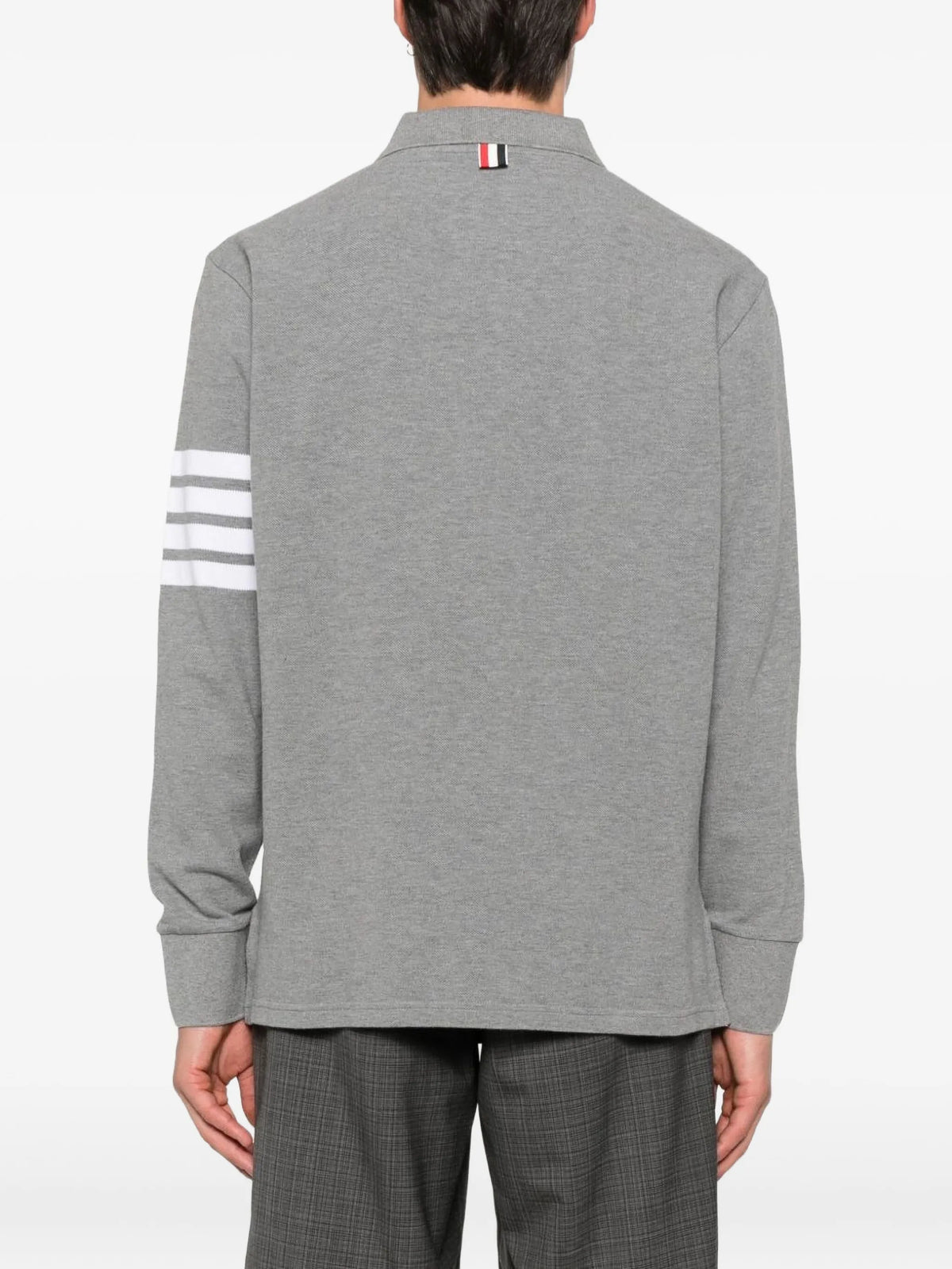 long-sleeved polo shirt