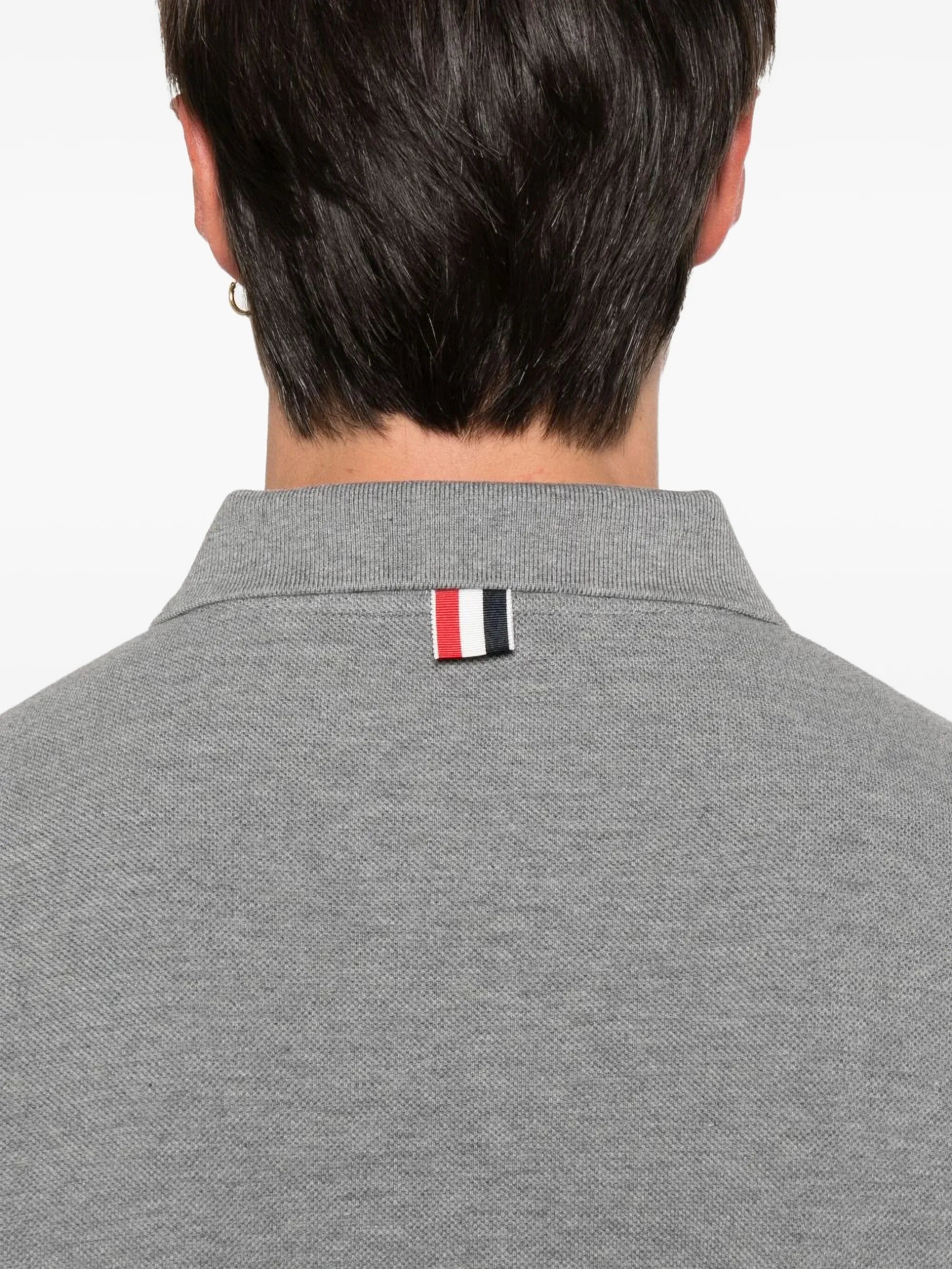 long-sleeved polo shirt