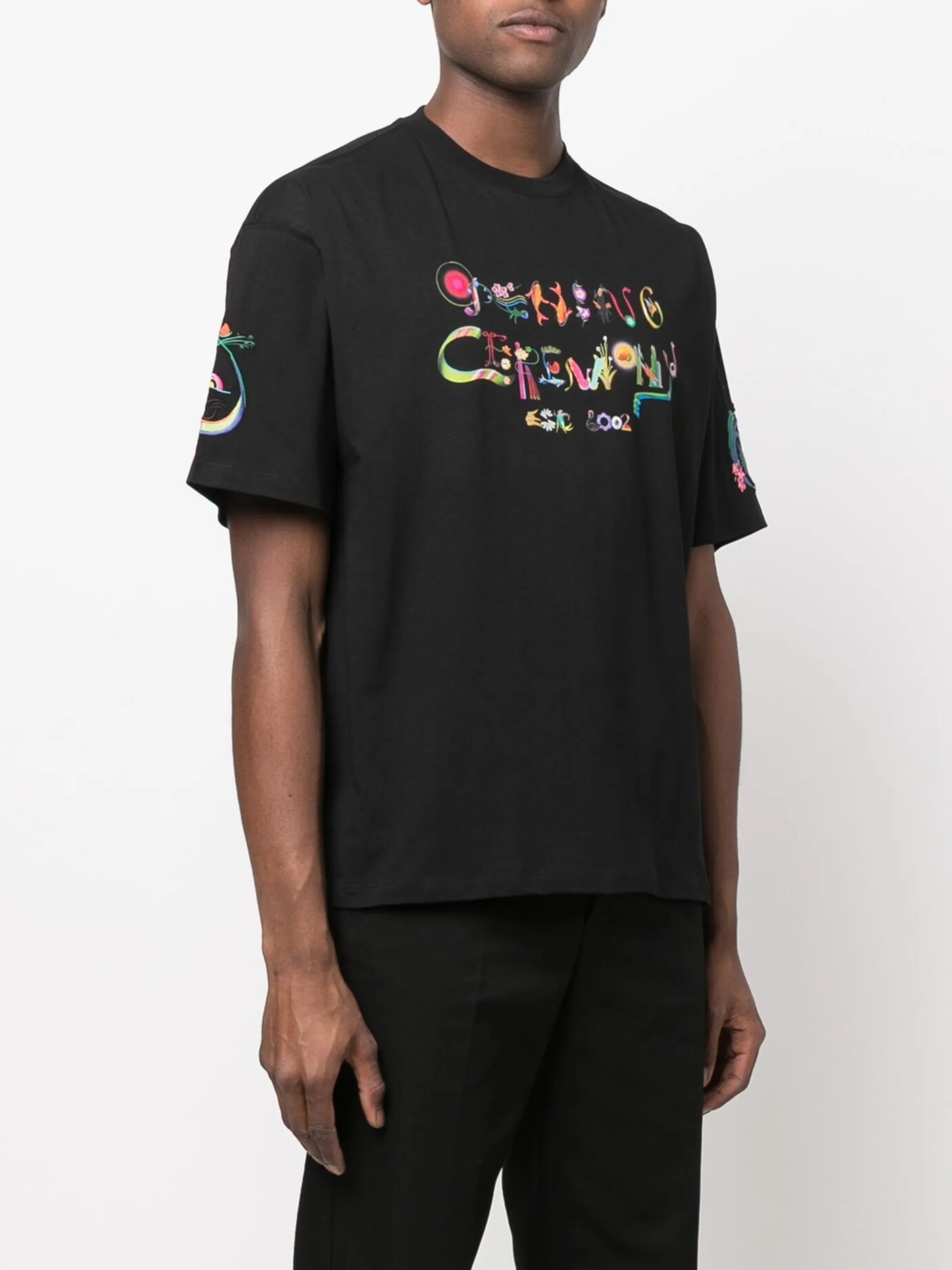 logo-print T-shirt