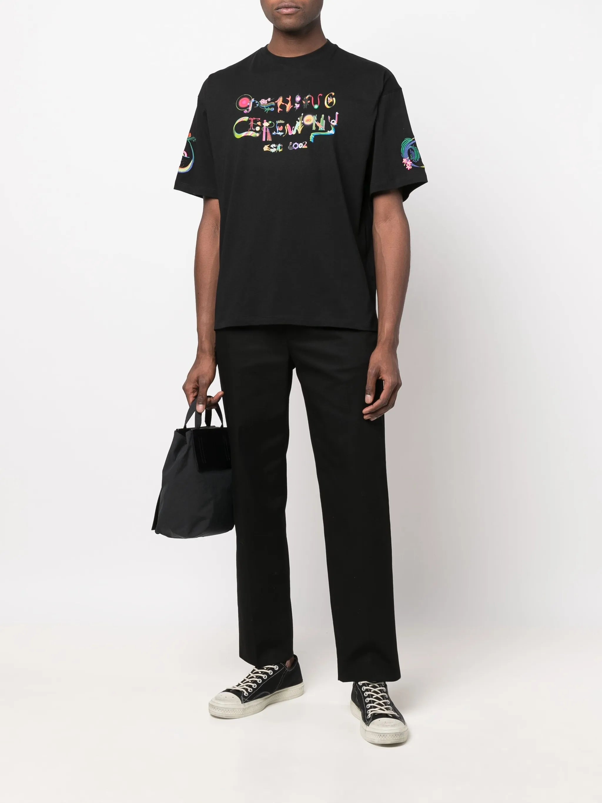 logo-print T-shirt