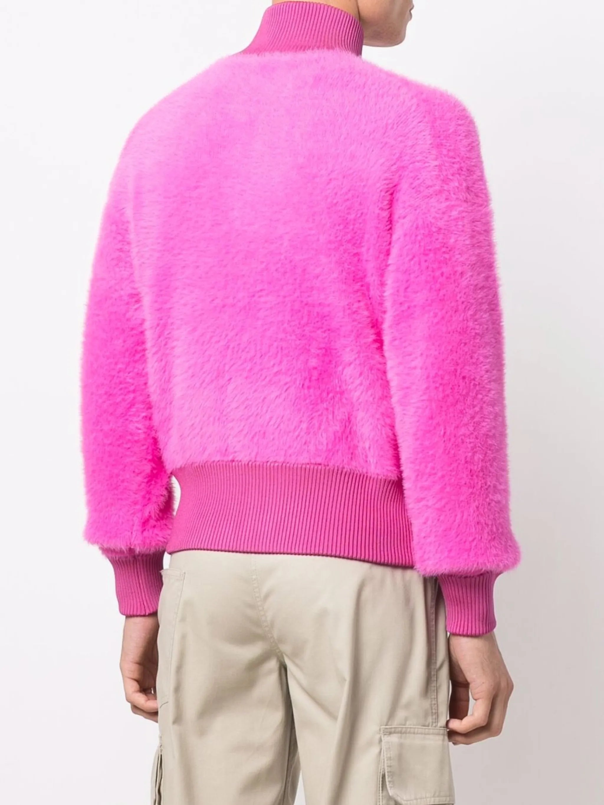 Neve zipped bomber jacket