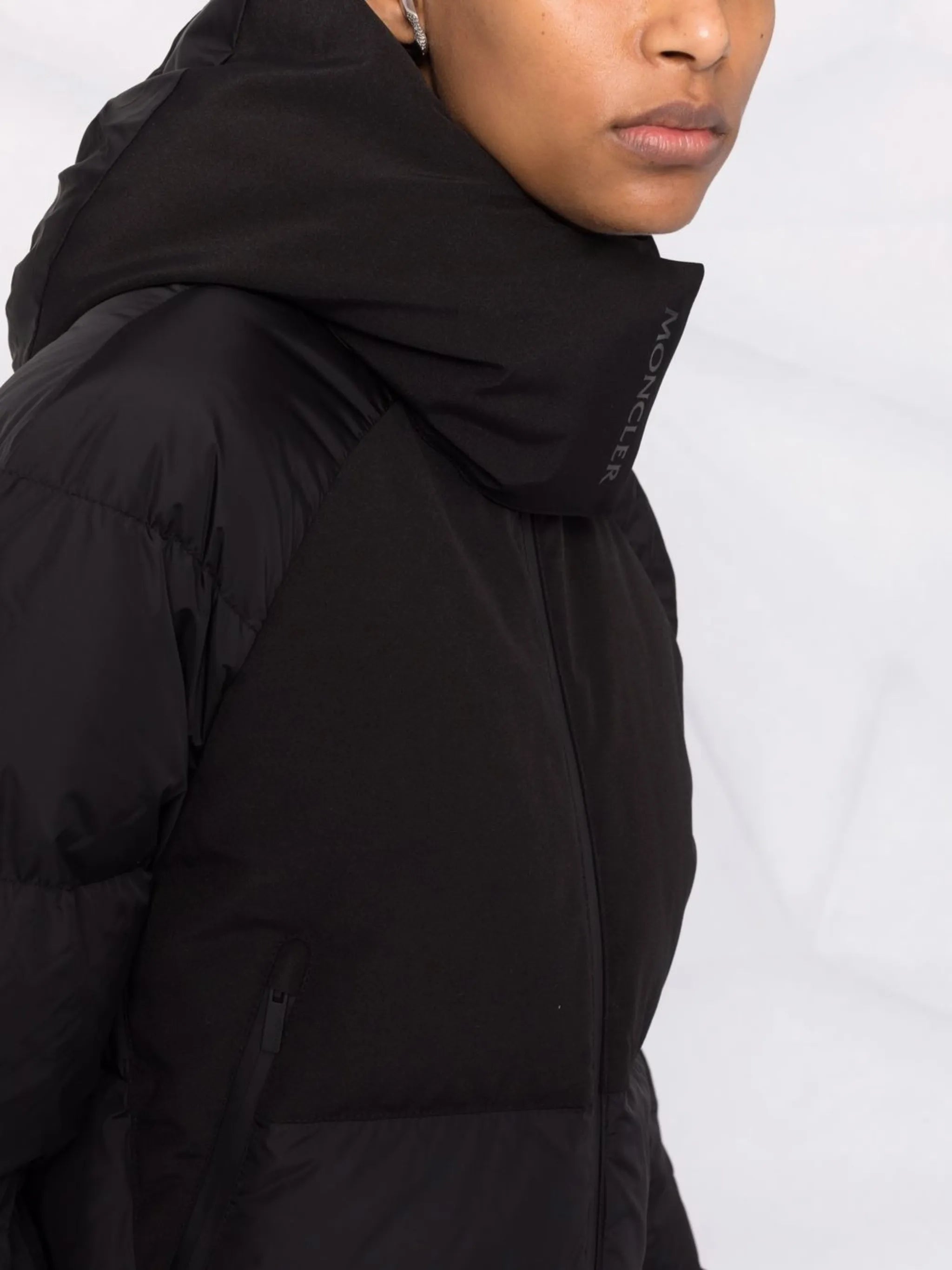 Heliotrope long down coat