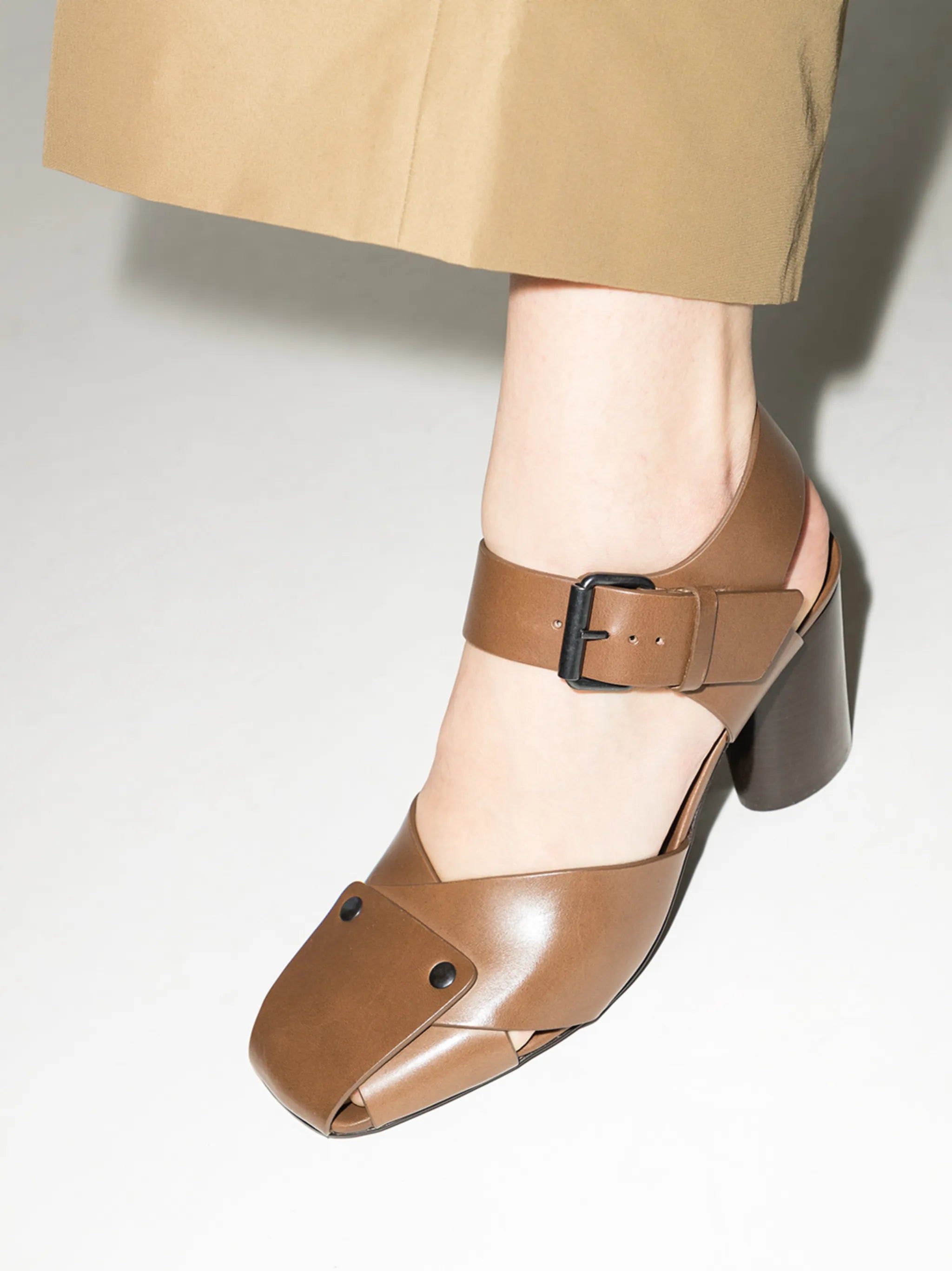 x Lemaire 90mm leather sandals