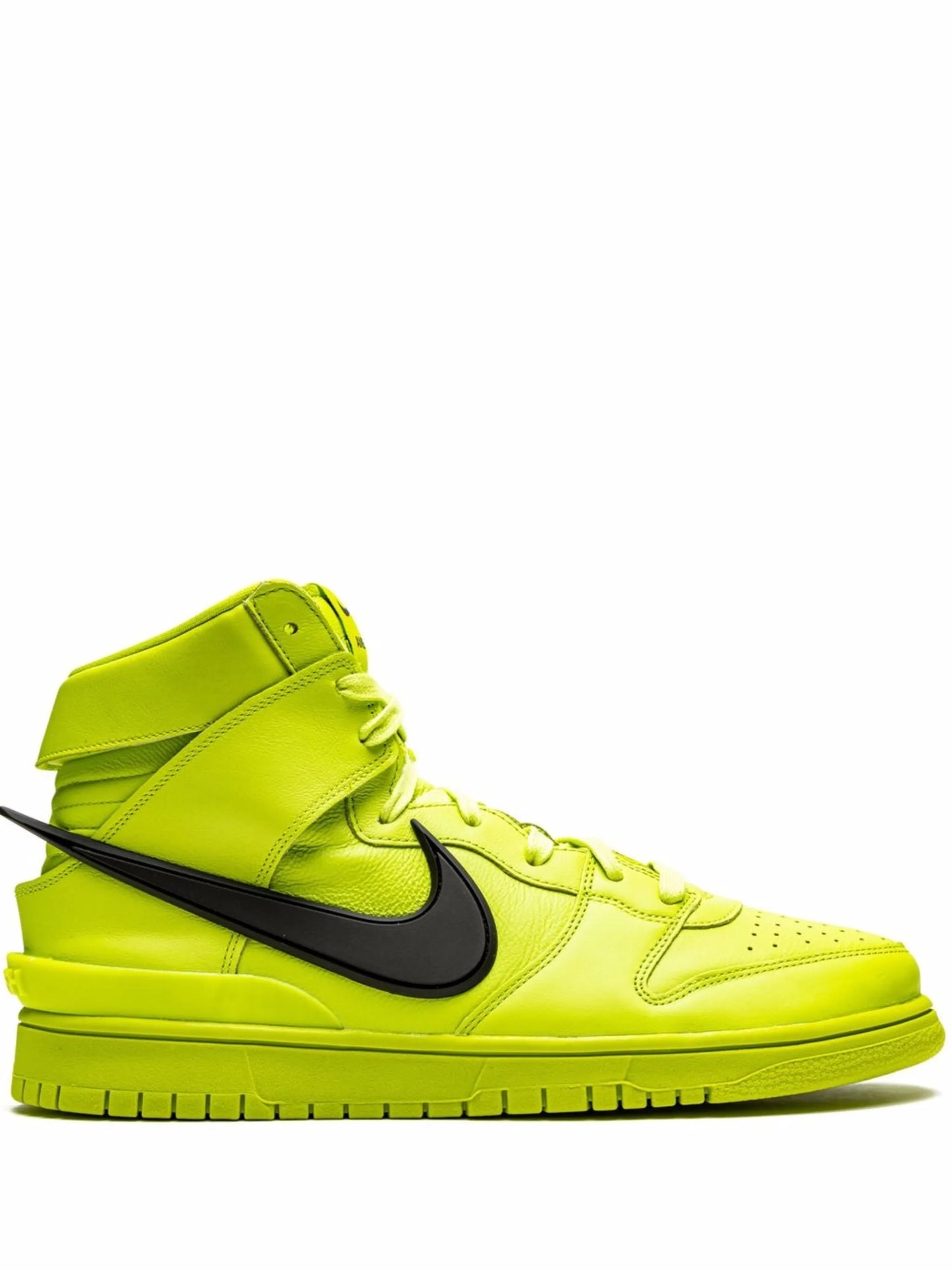 x AMBUSH Dunk High "Flash Lime" sneakers