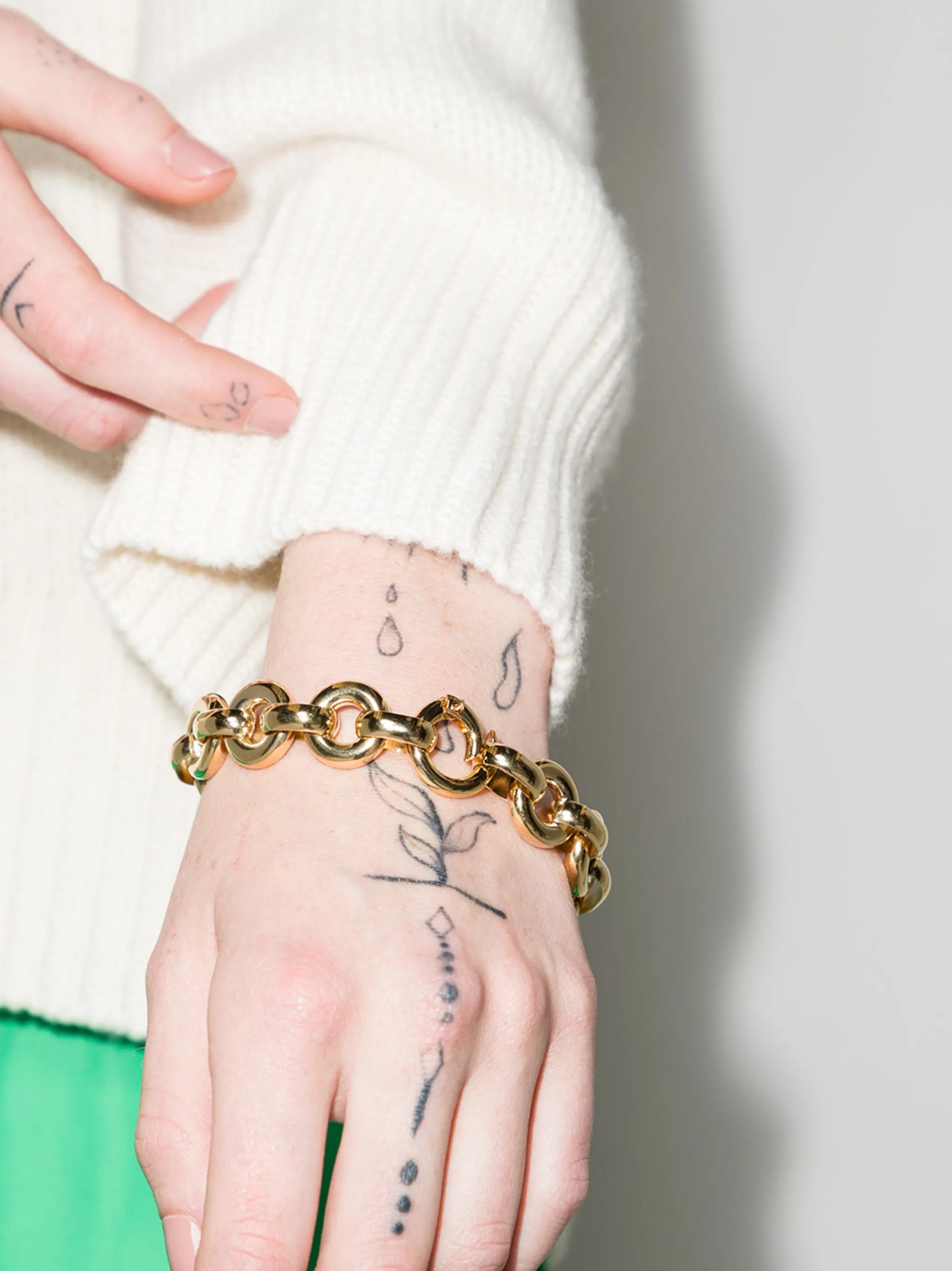 Cinzia 8-inch chain bracelet