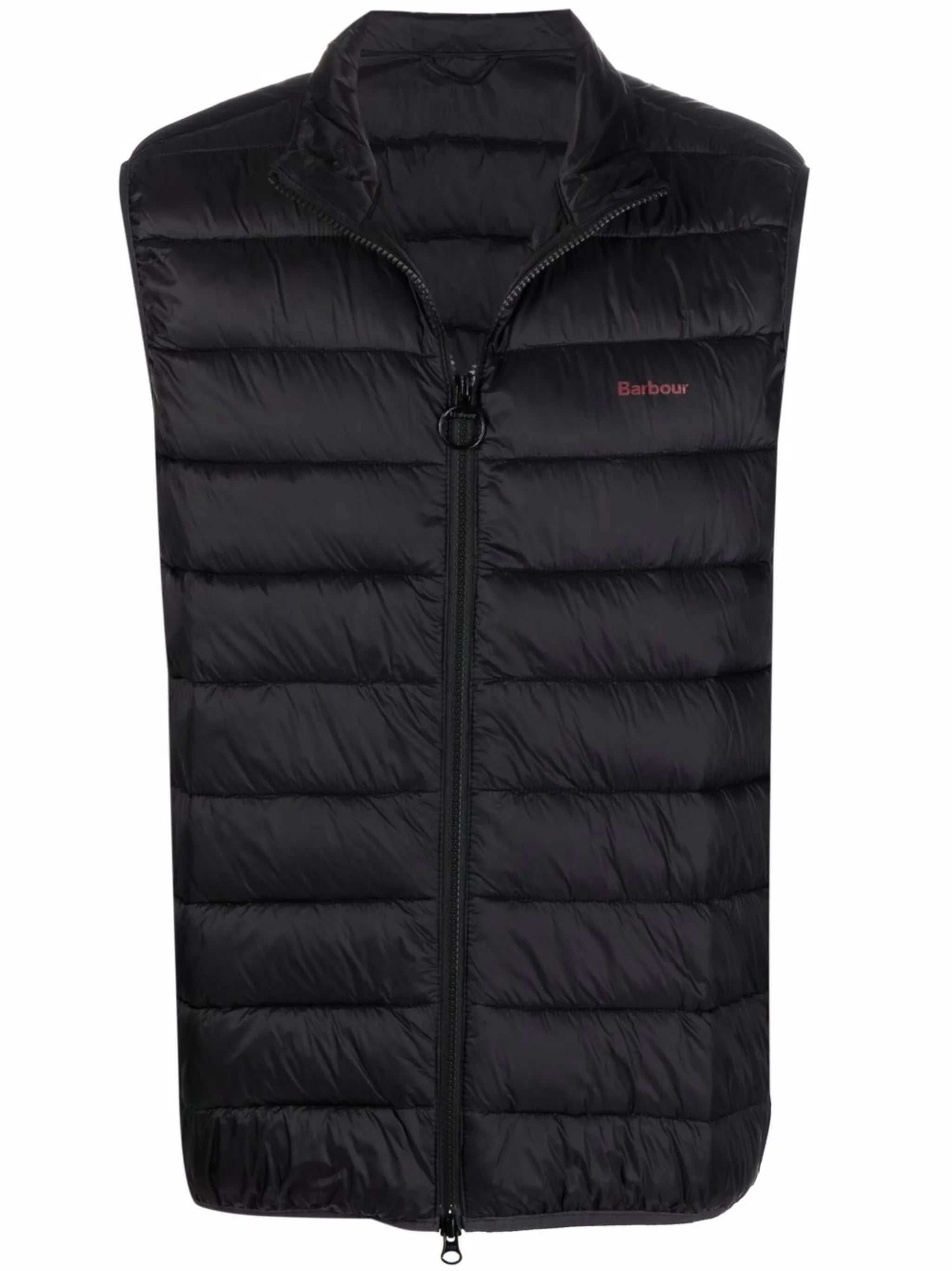 padded logo gilet