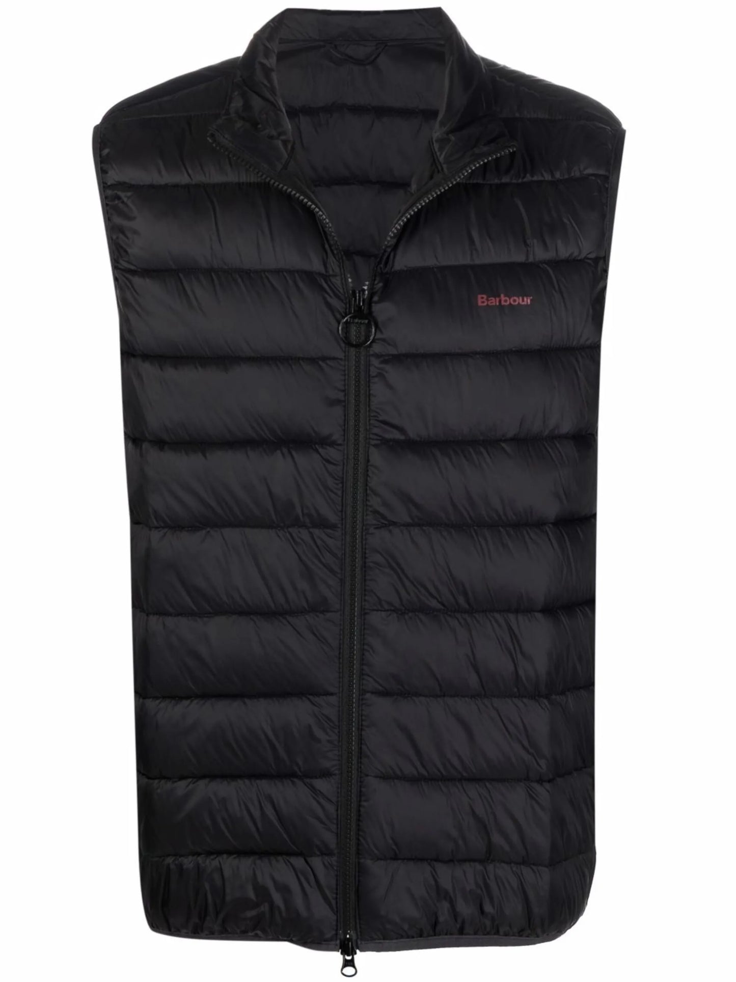 padded logo gilet