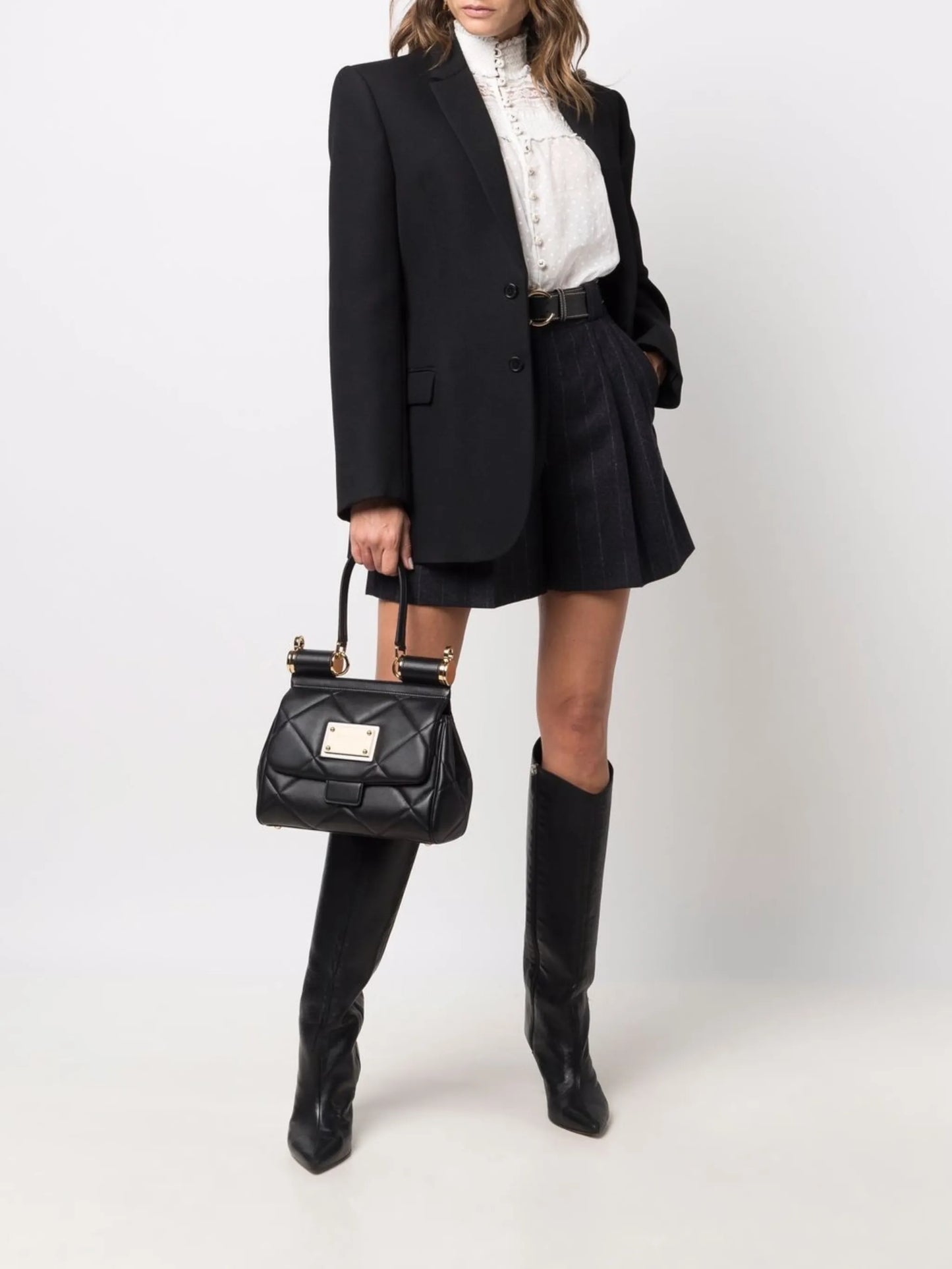 medium 90s Sicily quilted shoulder bag