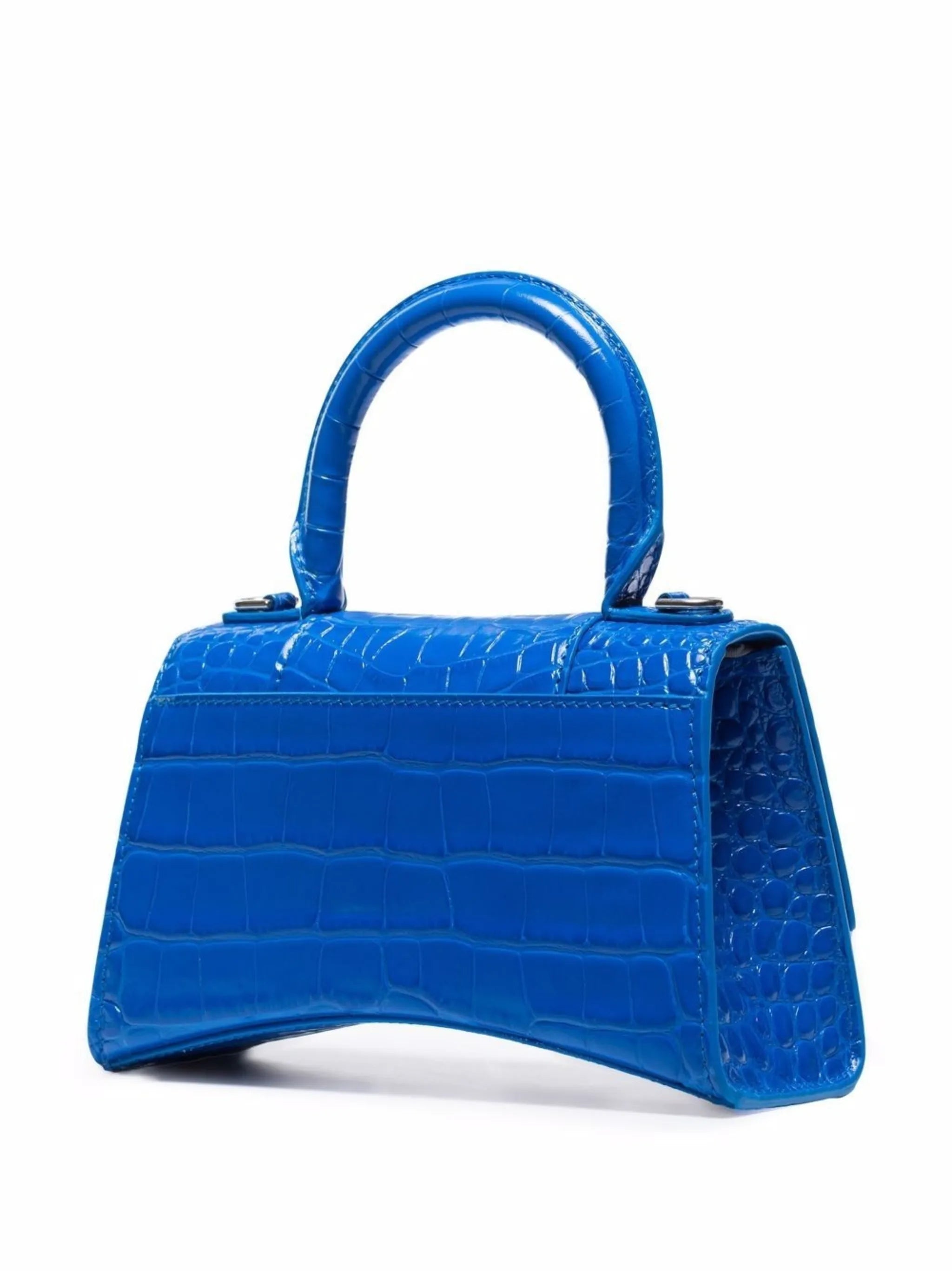 Hourglass XS embossed tote bag