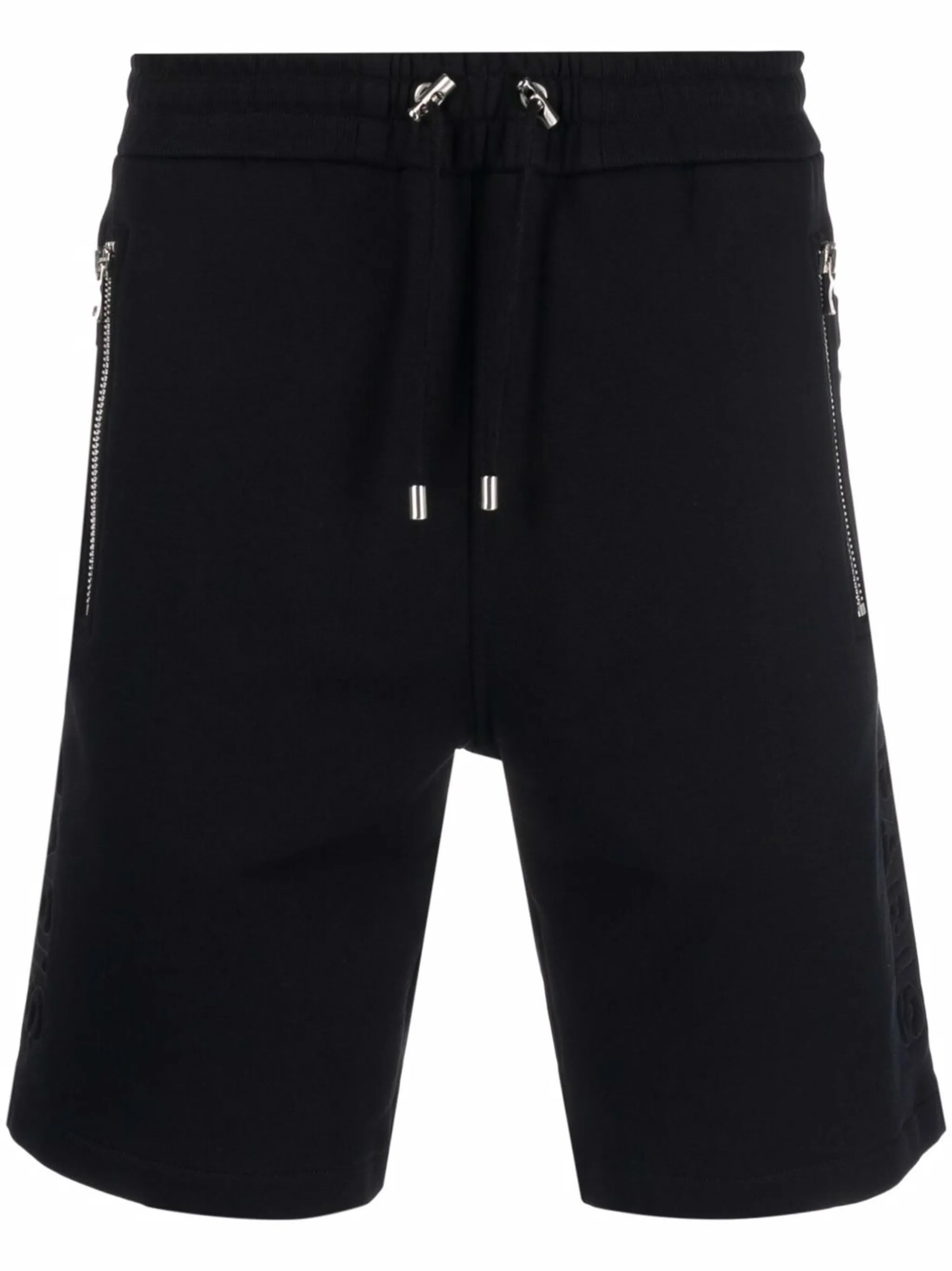 embossed-logo bermuda shorts