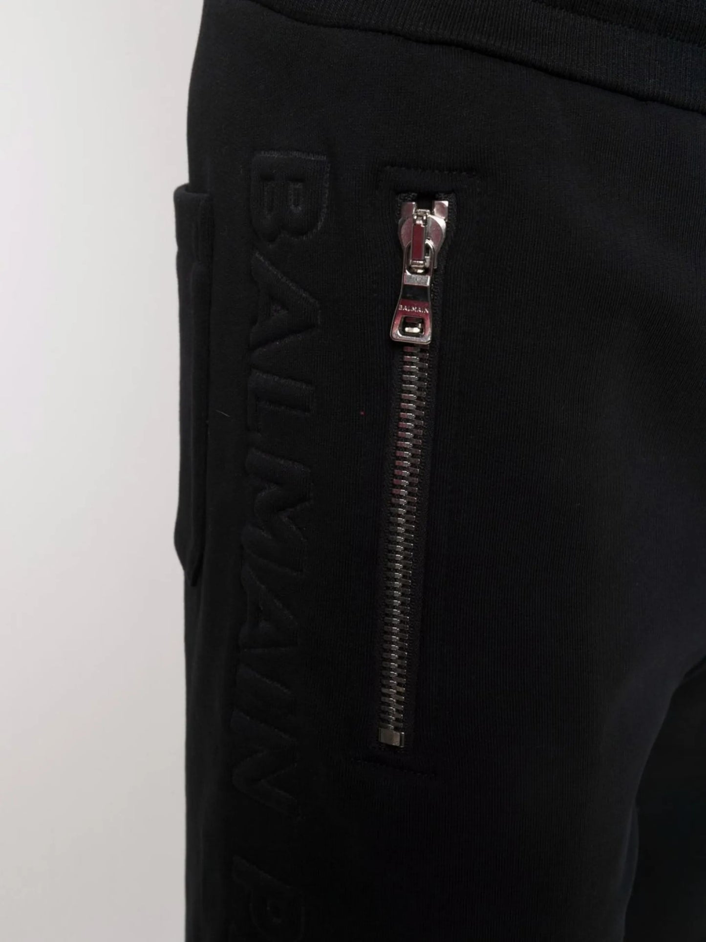 embossed-logo bermuda shorts