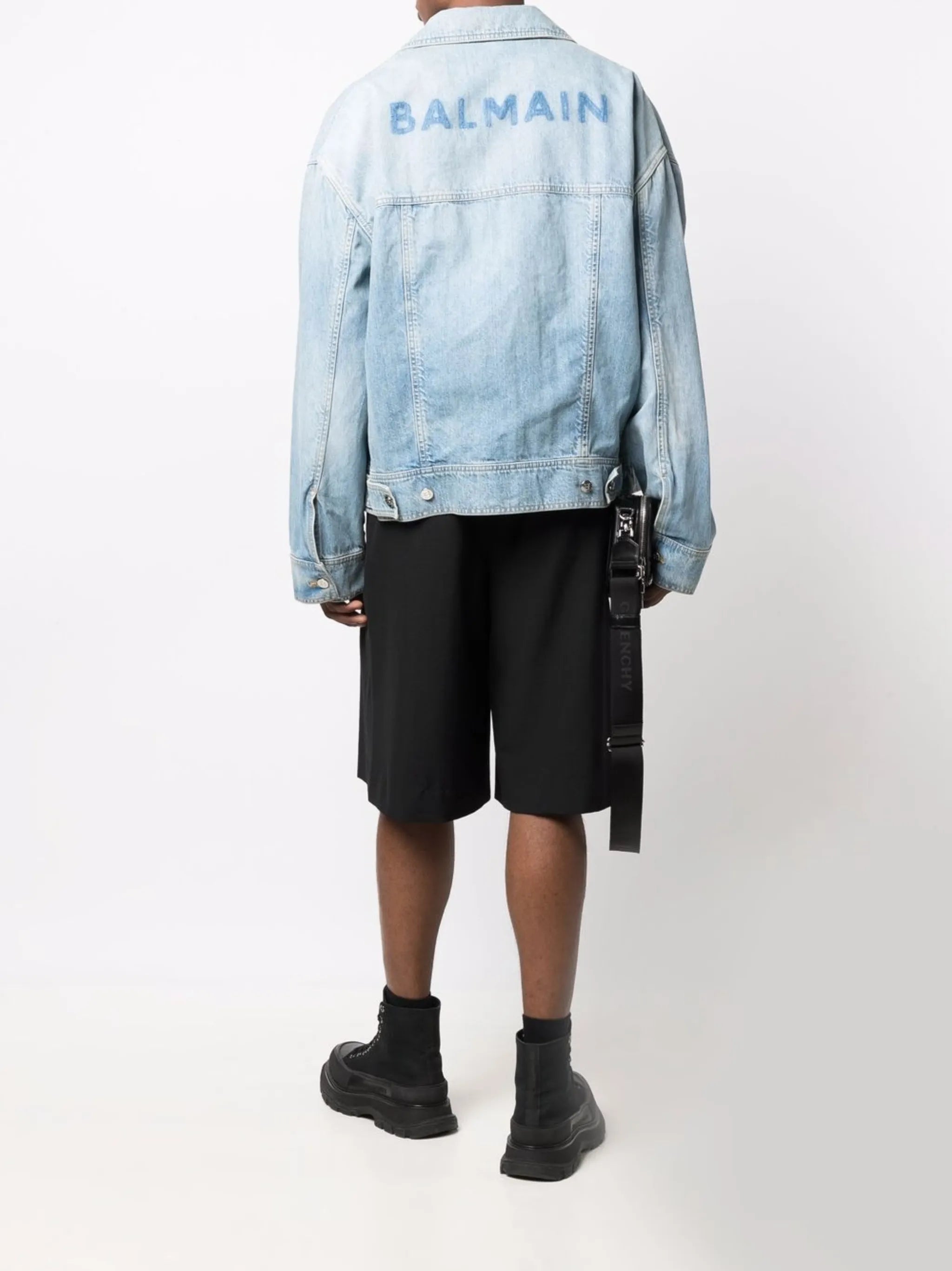 button-up denim jacket