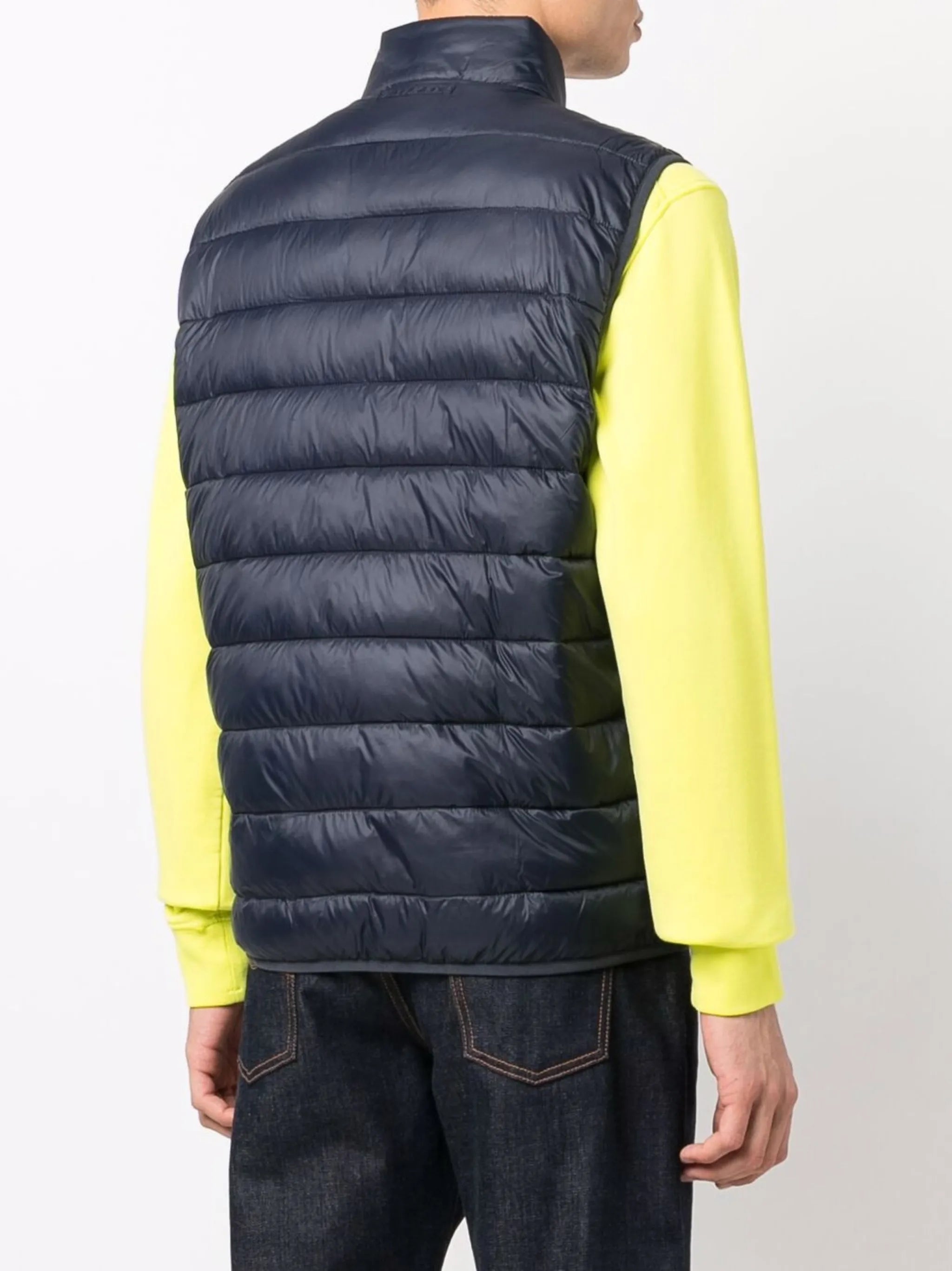 logo puffer gilet