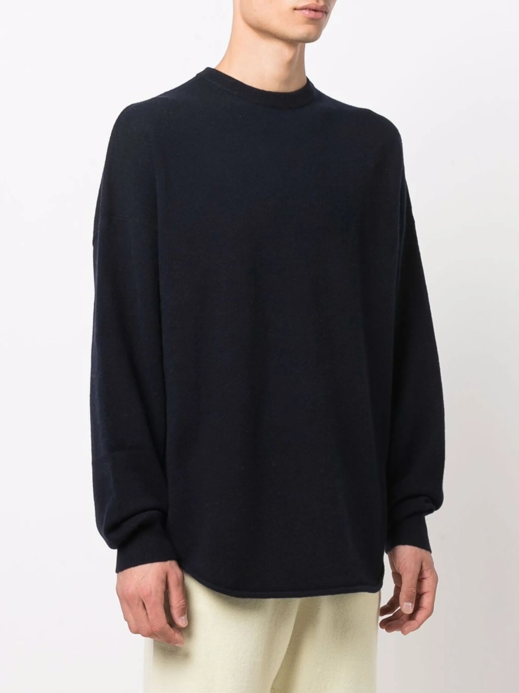 long-sleeve cashmere jumper