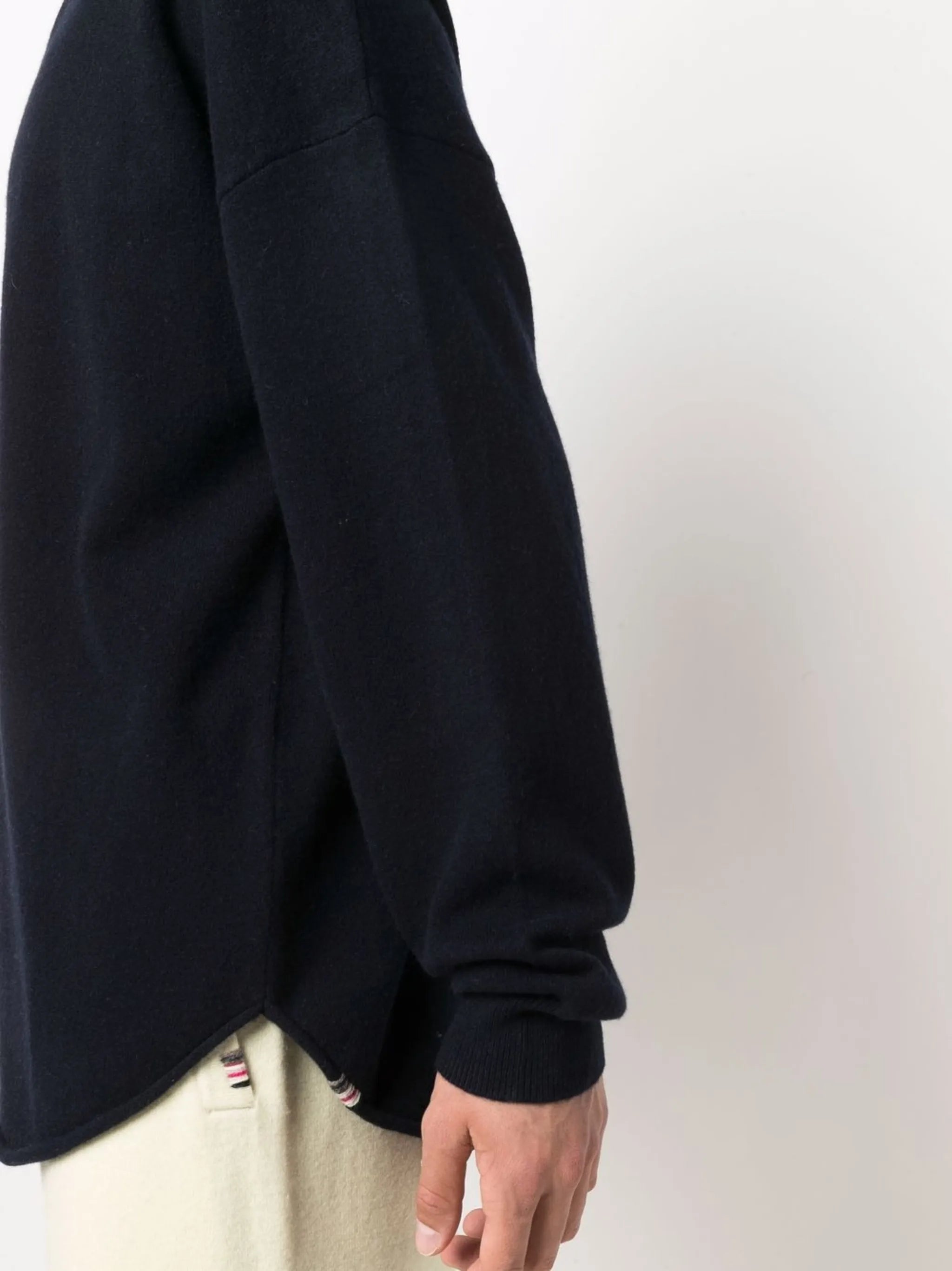 long-sleeve cashmere jumper