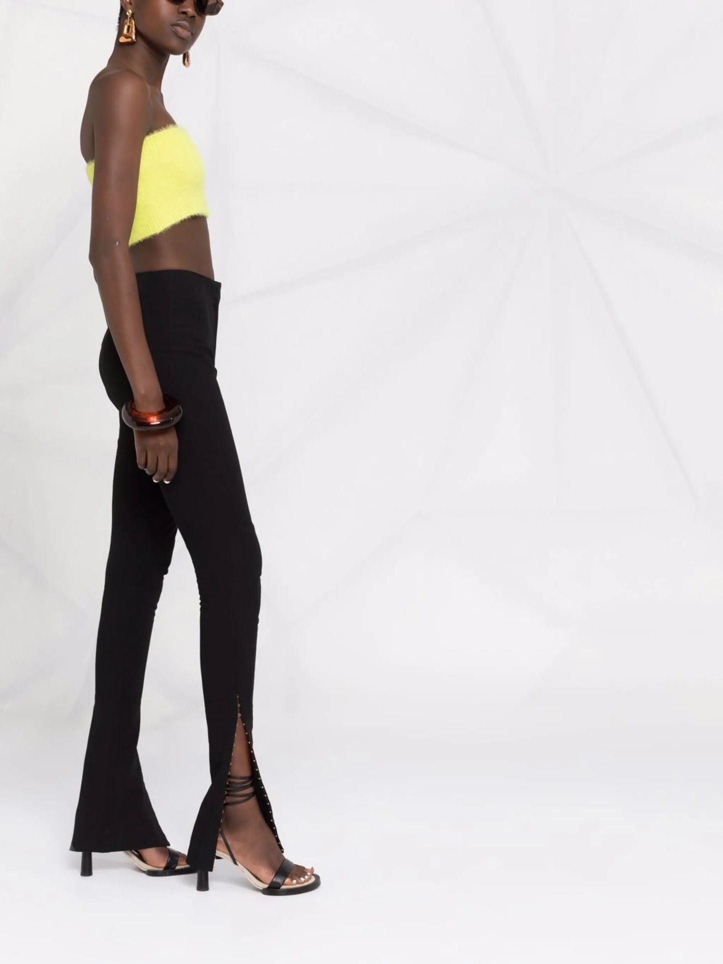 Le pantalon Obiou slit trousers