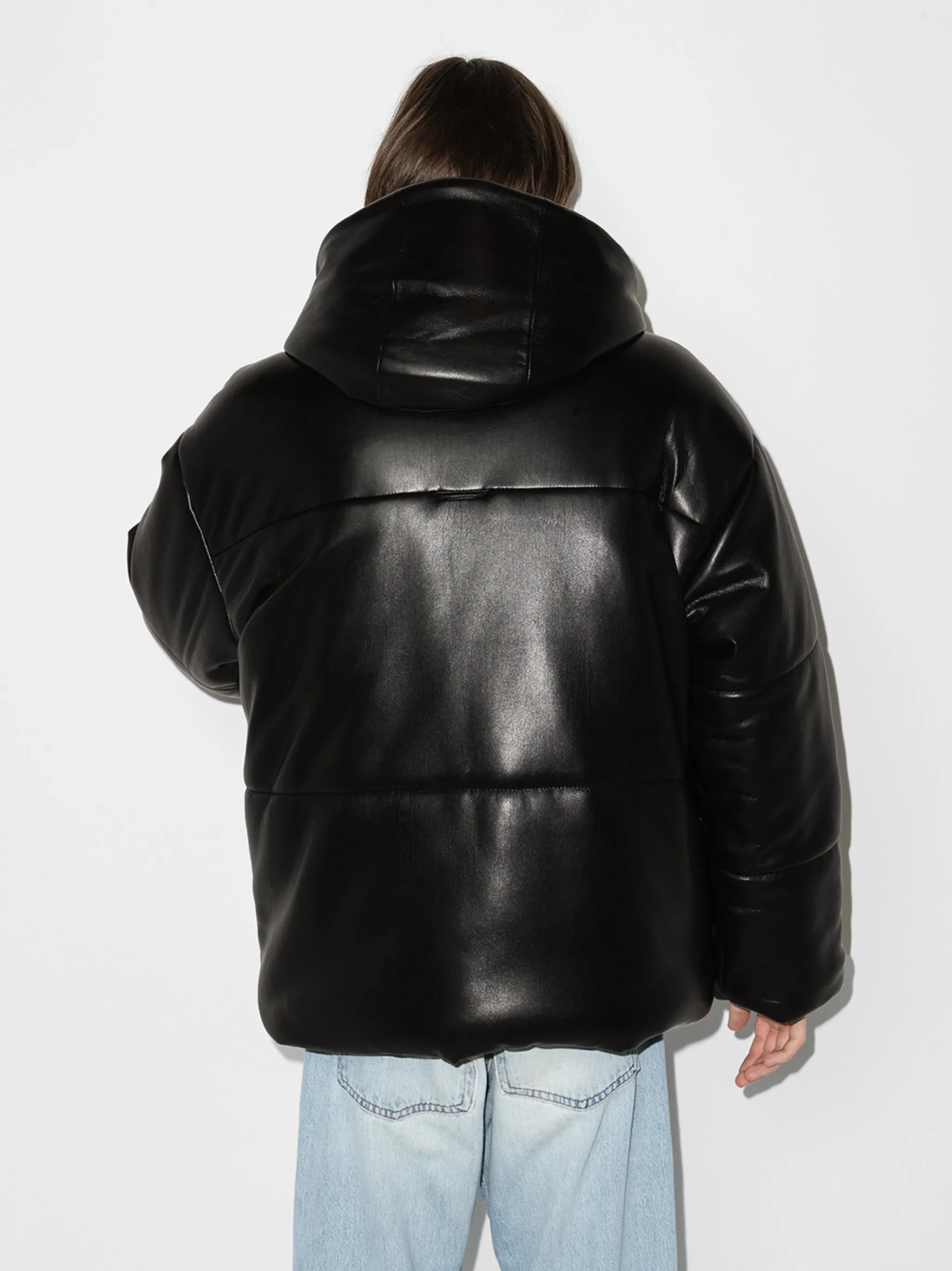 hooded padded jacket