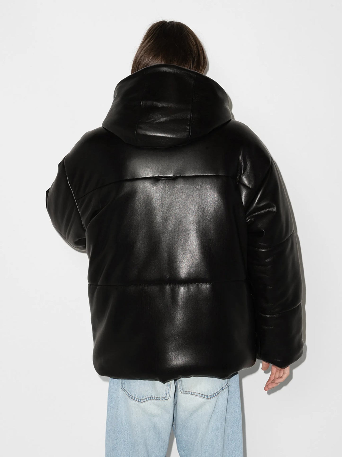 hooded padded jacket