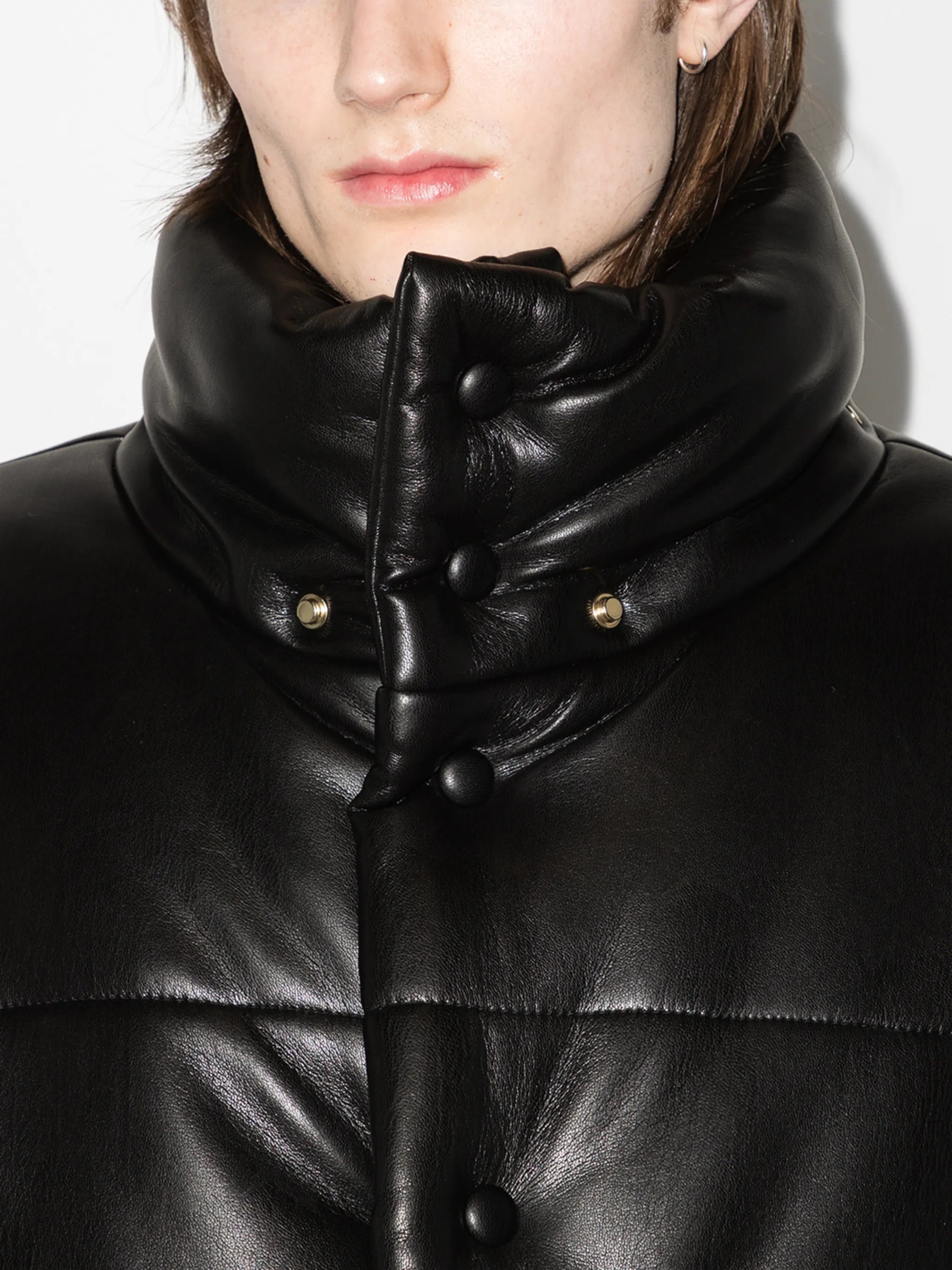 hooded padded jacket