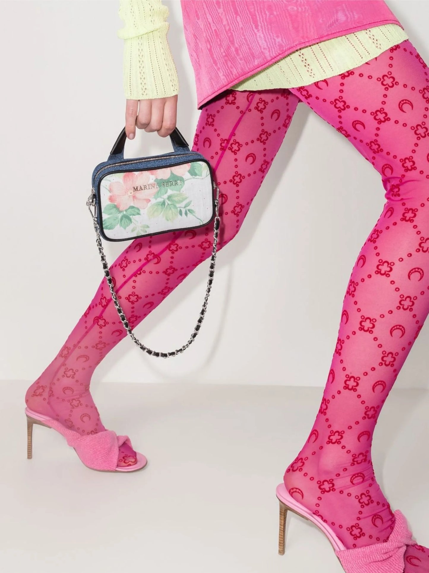 Madame denim mini bag
