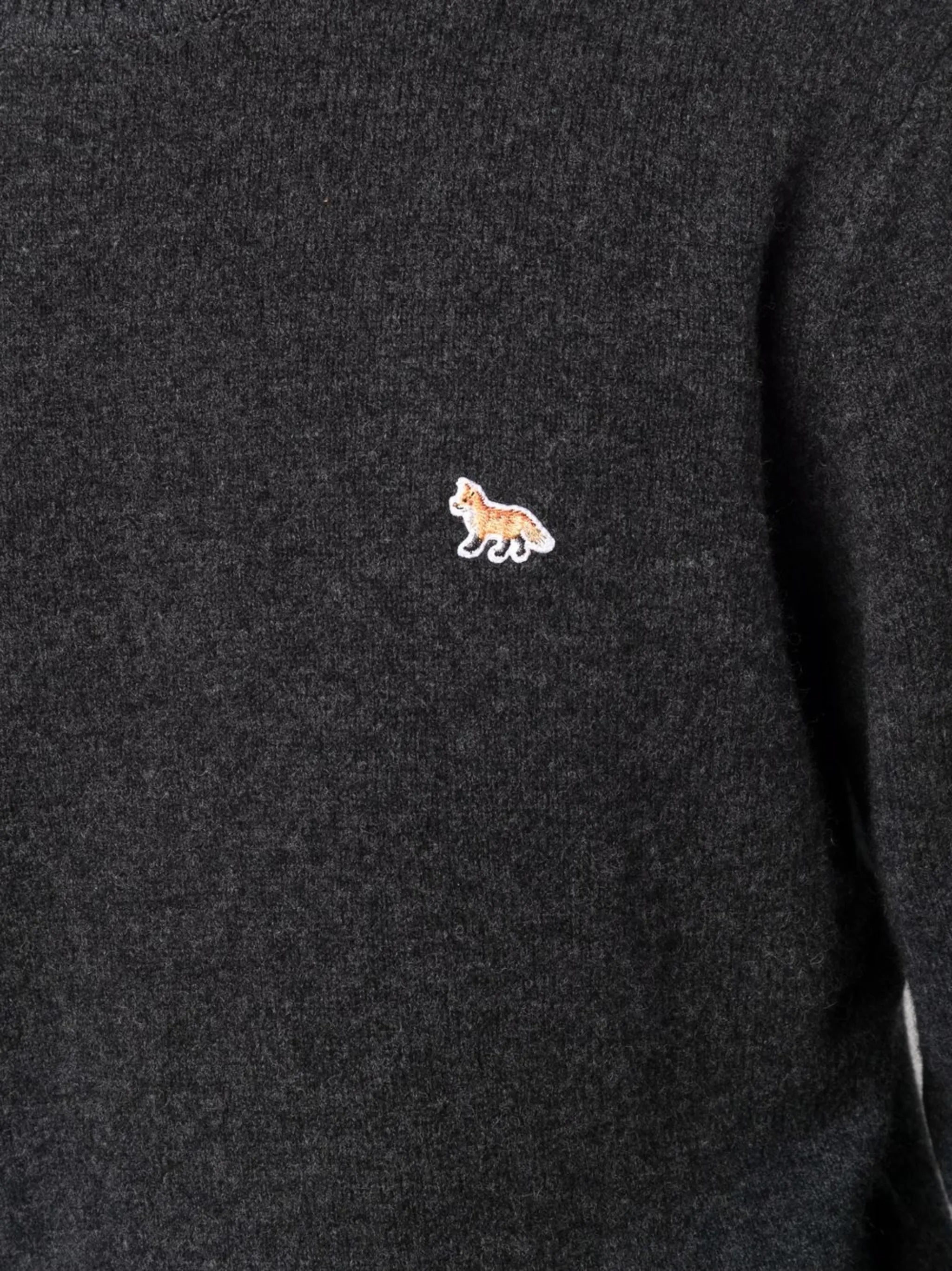 logo embroidered jumper