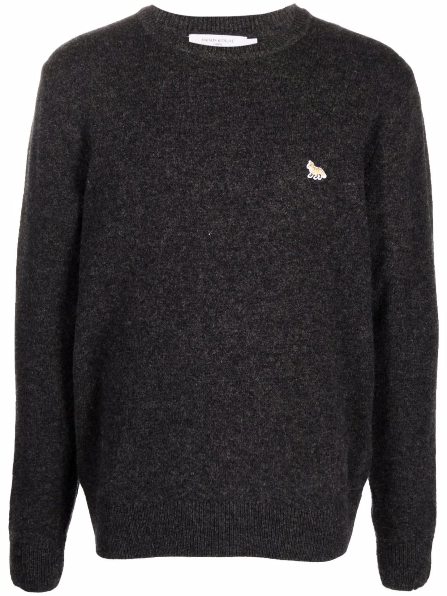 logo embroidered jumper