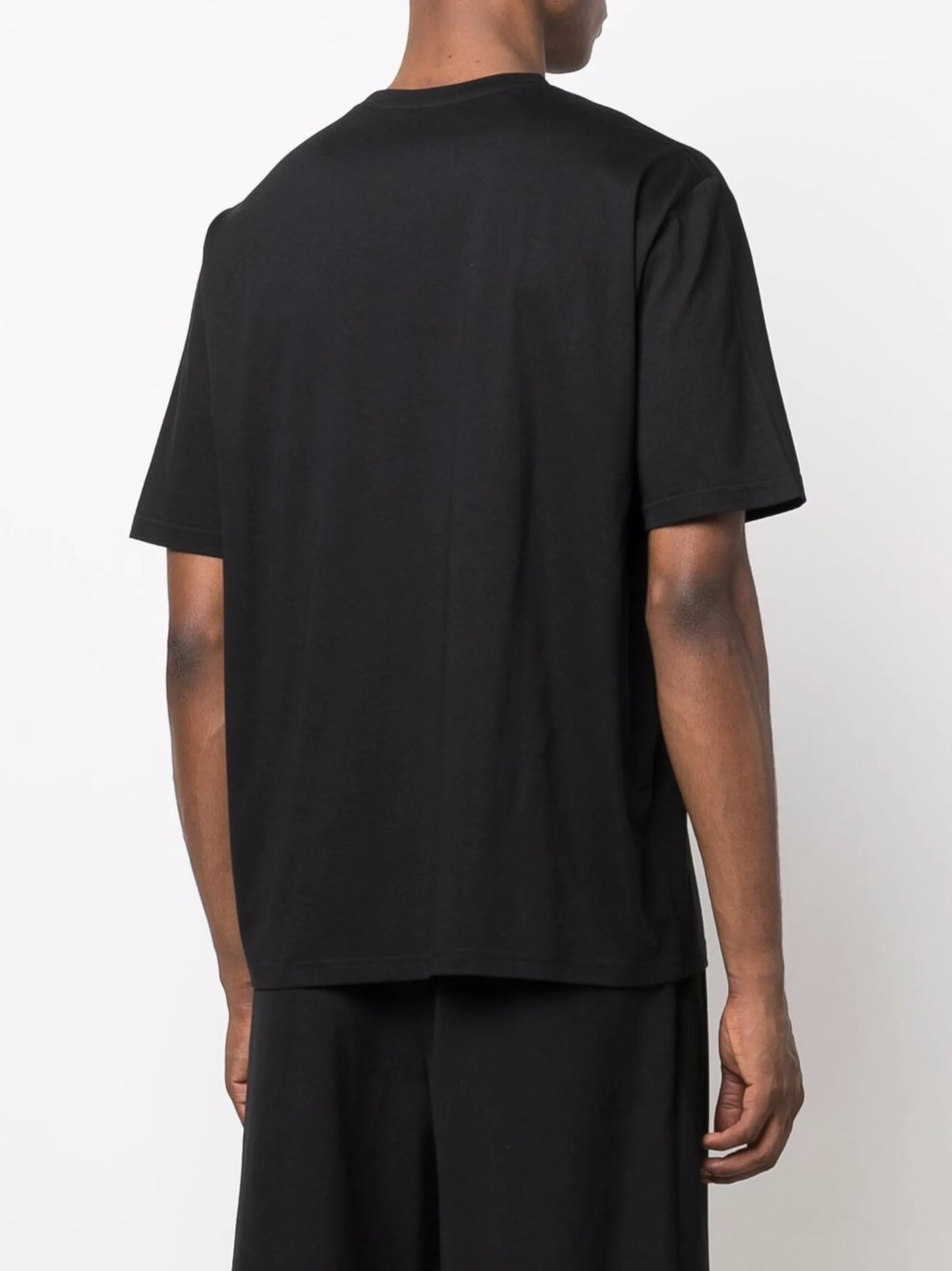 textured-logo T-shirt