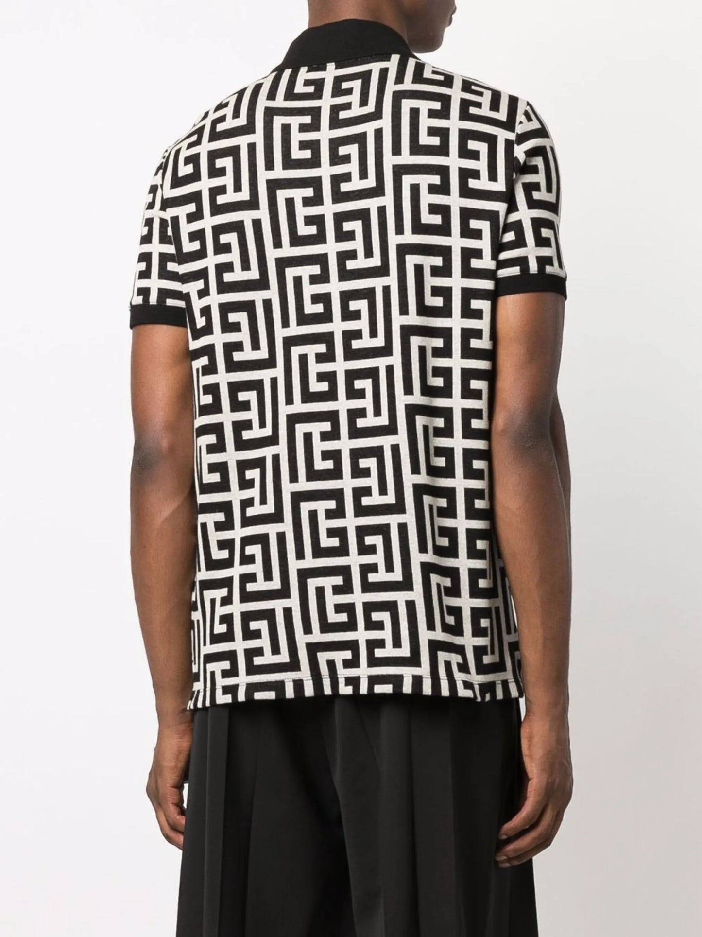 PB-monogram polo shirt