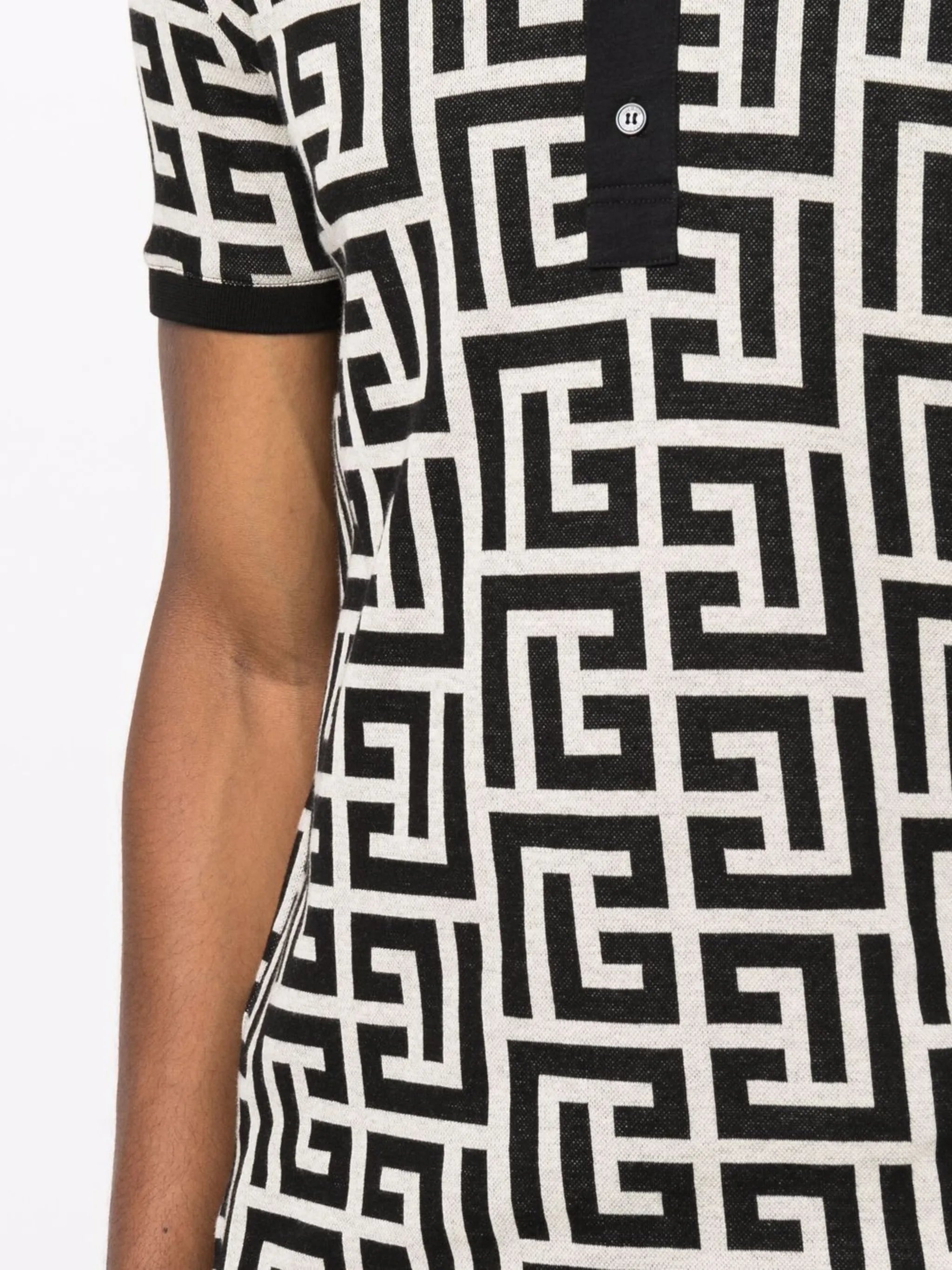 PB-monogram polo shirt
